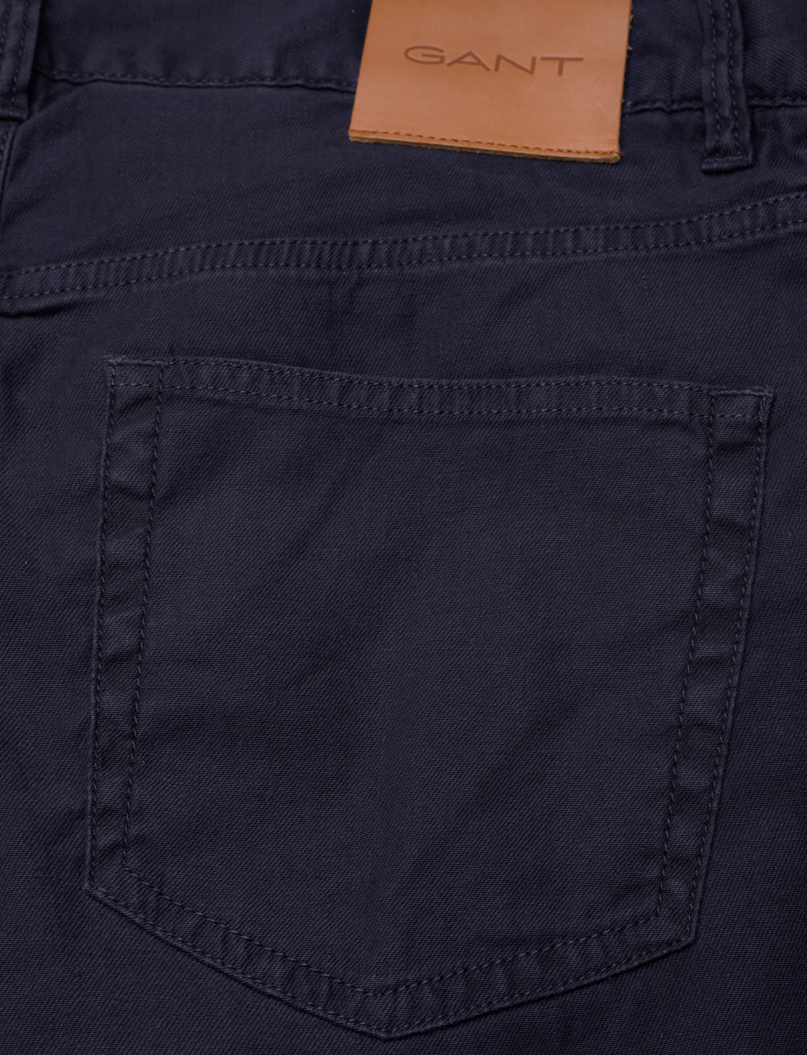 Gant - SLIM COT/LINEN JEANS - slim jeans - evening blue - 4