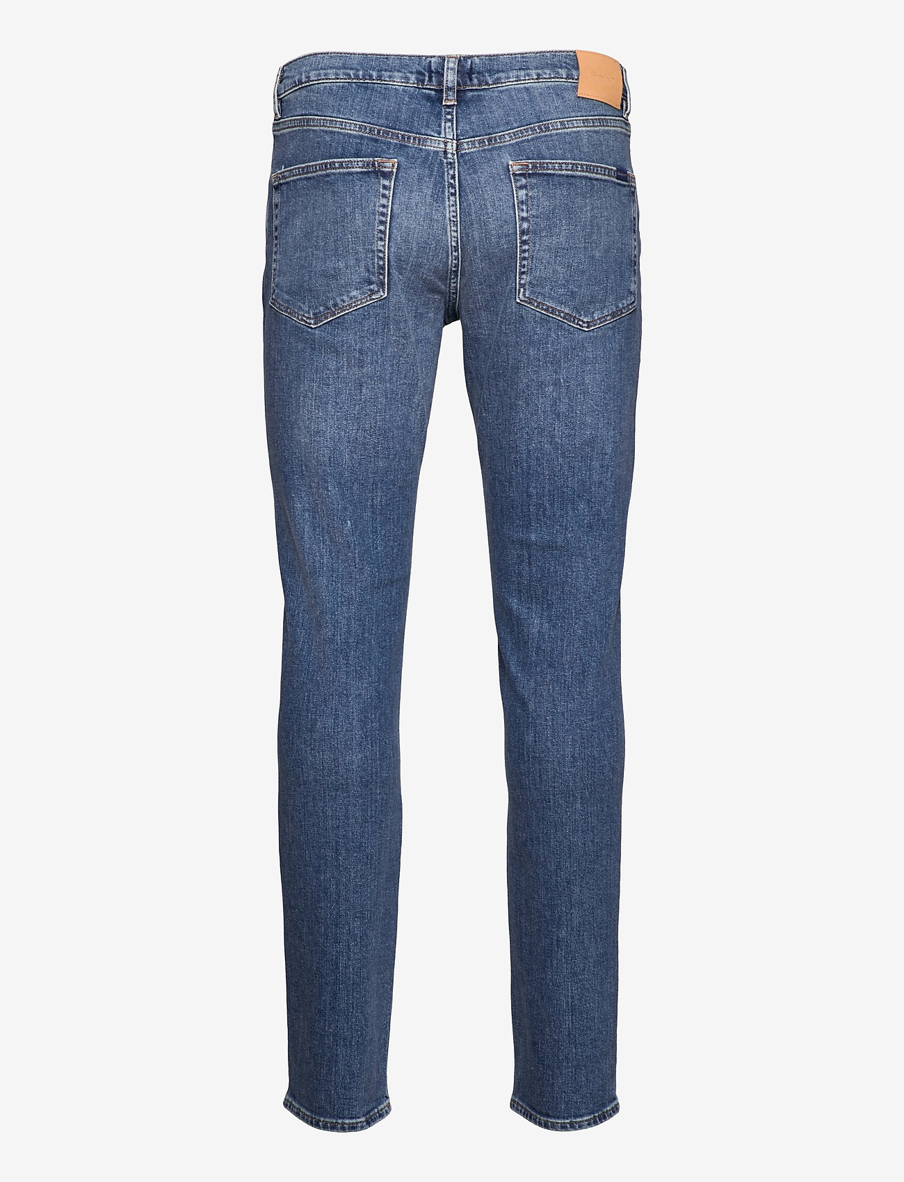 GANT - HAYES GANT JEANS - mid blue worn in - 1