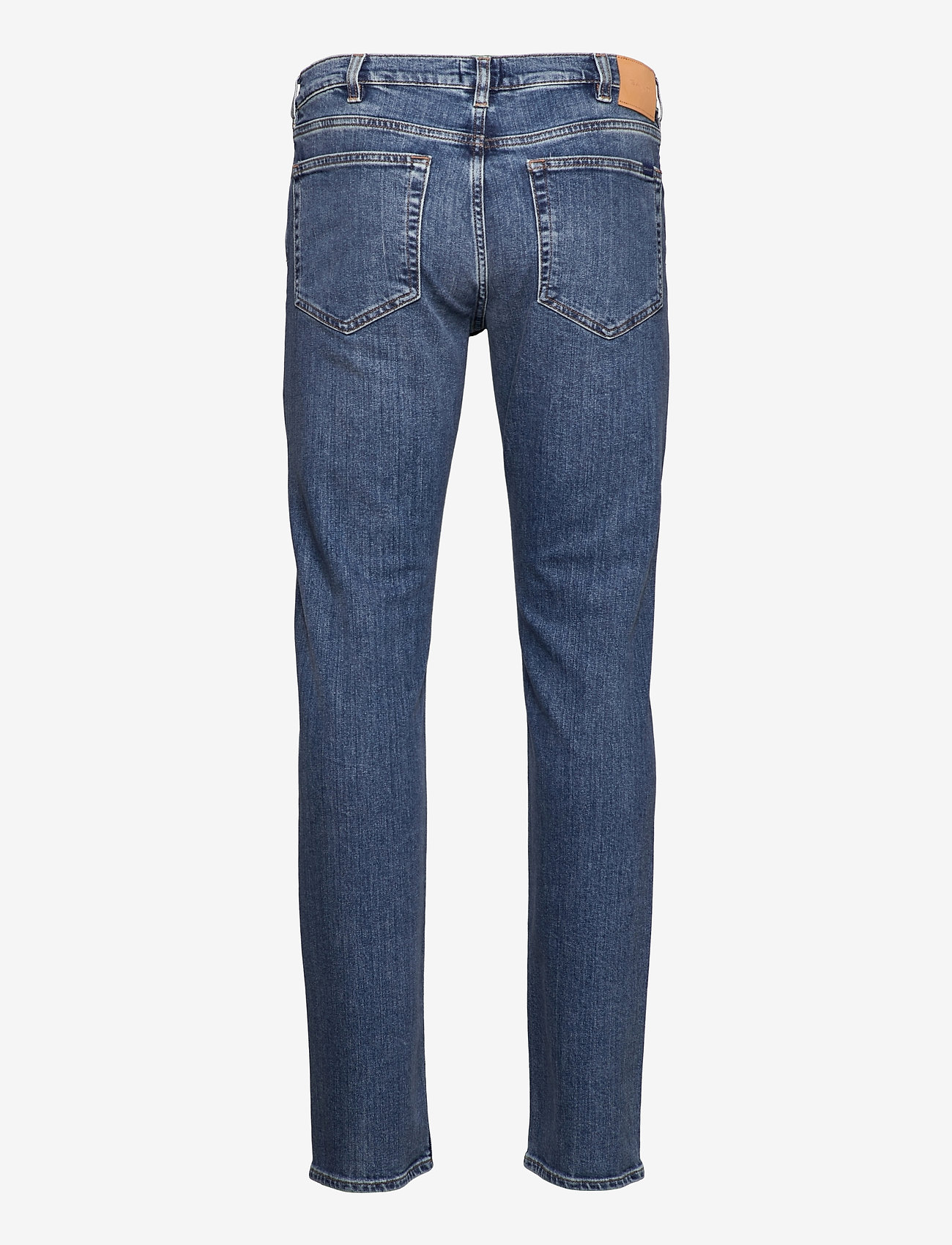 GANT - ARLEY GANT JEANS - regular jeans - mid blue worn in - 1