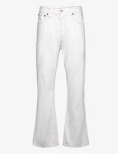 WHITE LOOSE FIT JEANS, GANT