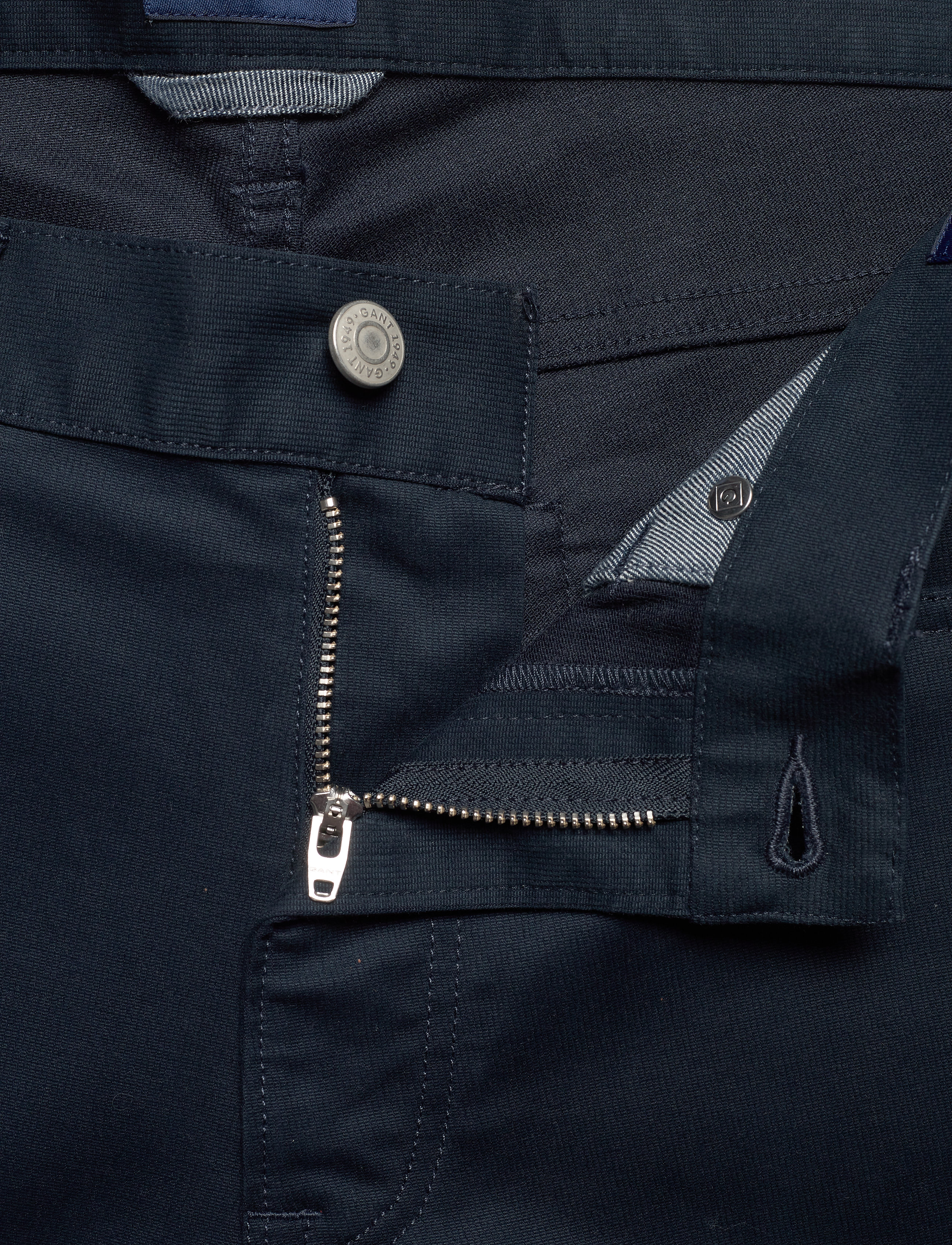 GANT - D1. TP SLIM BEDFORD JEANS - navy - 4