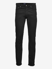 GANT - ARLEY DESERT JEANS - regular jeans - black - 0