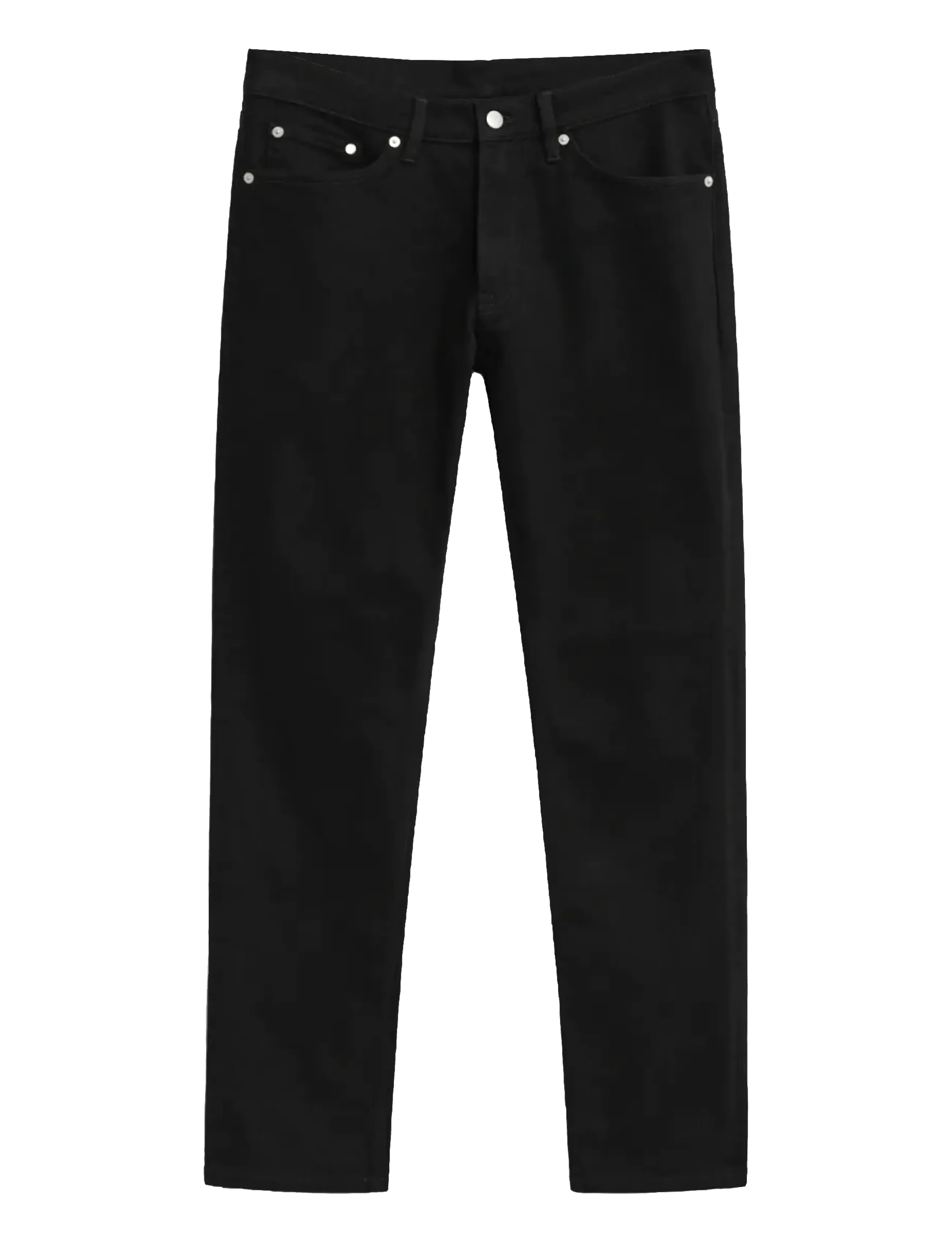 SLIM STAY BLACK JEANS - BLACK