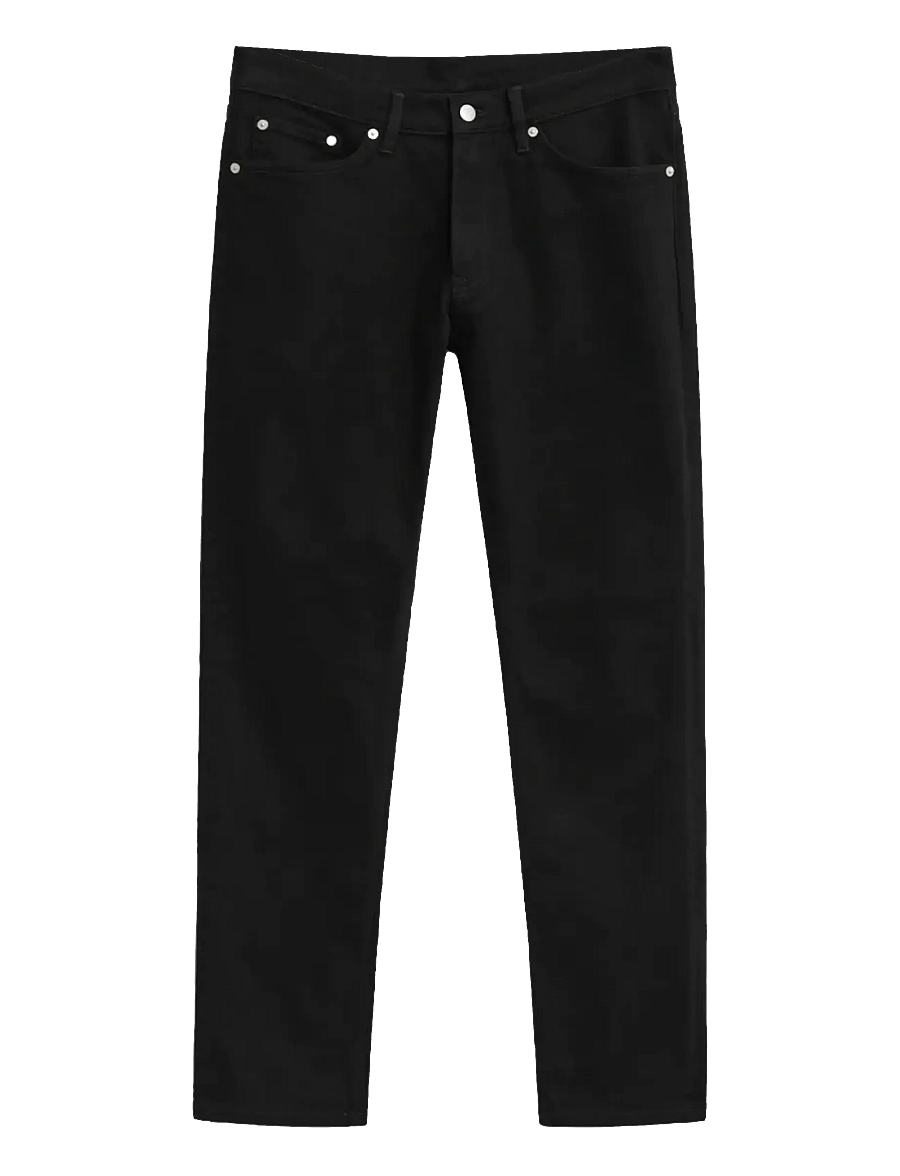 Gant - SLIM STAY BLACK JEANS - slim jeans - black - 1
