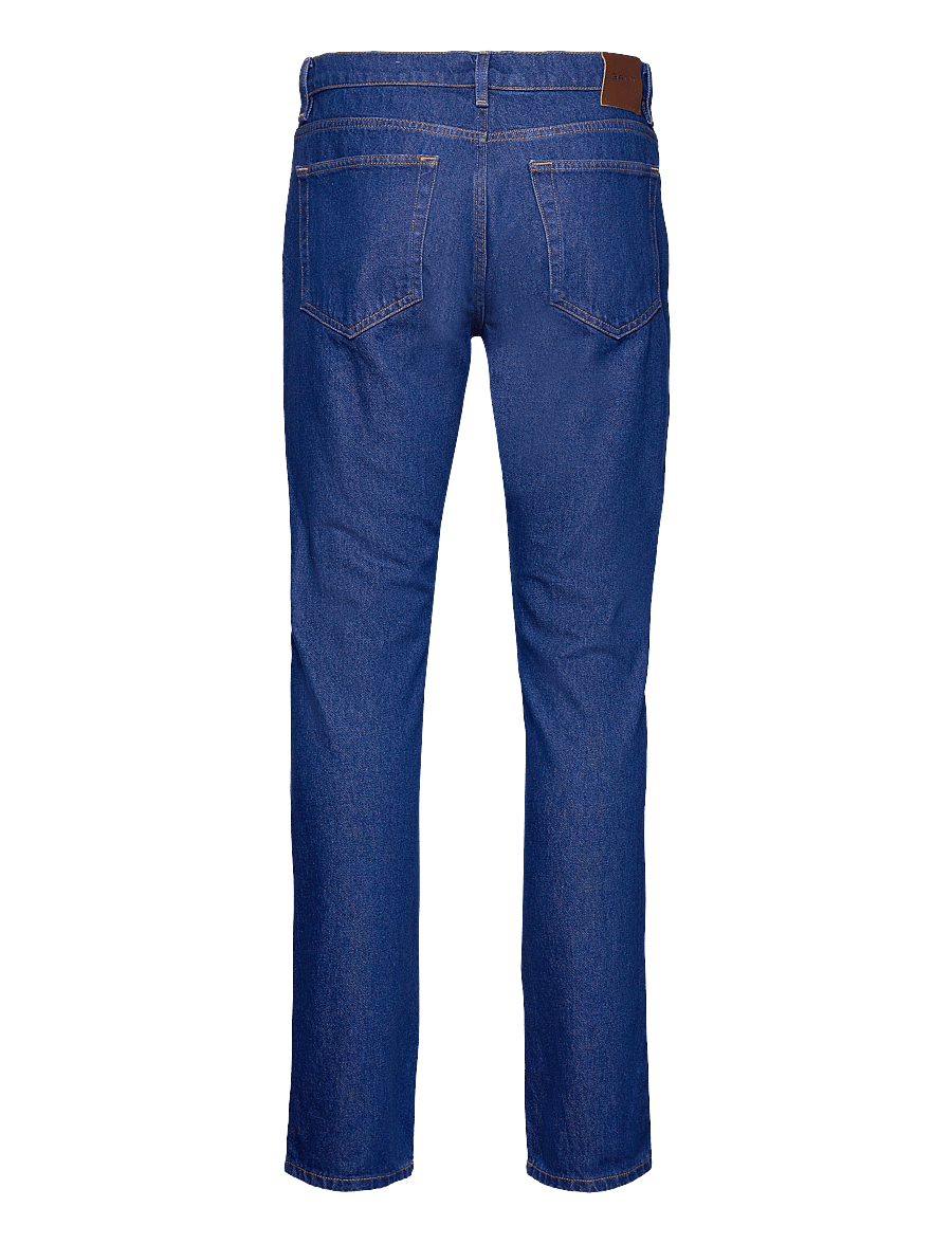 Gant - REG STRONG BLUE JEANS - mid blue - 1