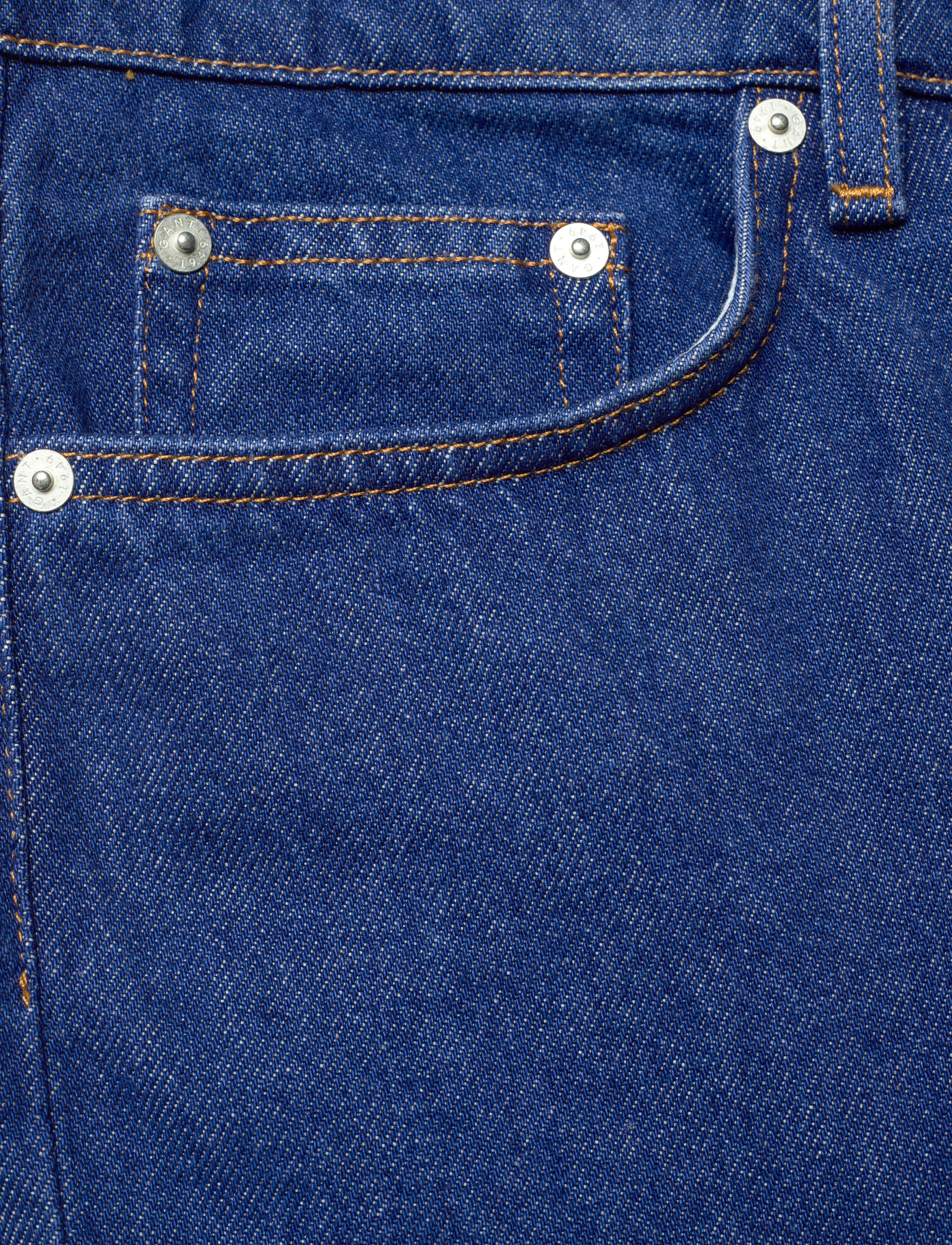 Gant - REG STRONG BLUE JEANS - mid blue - 2