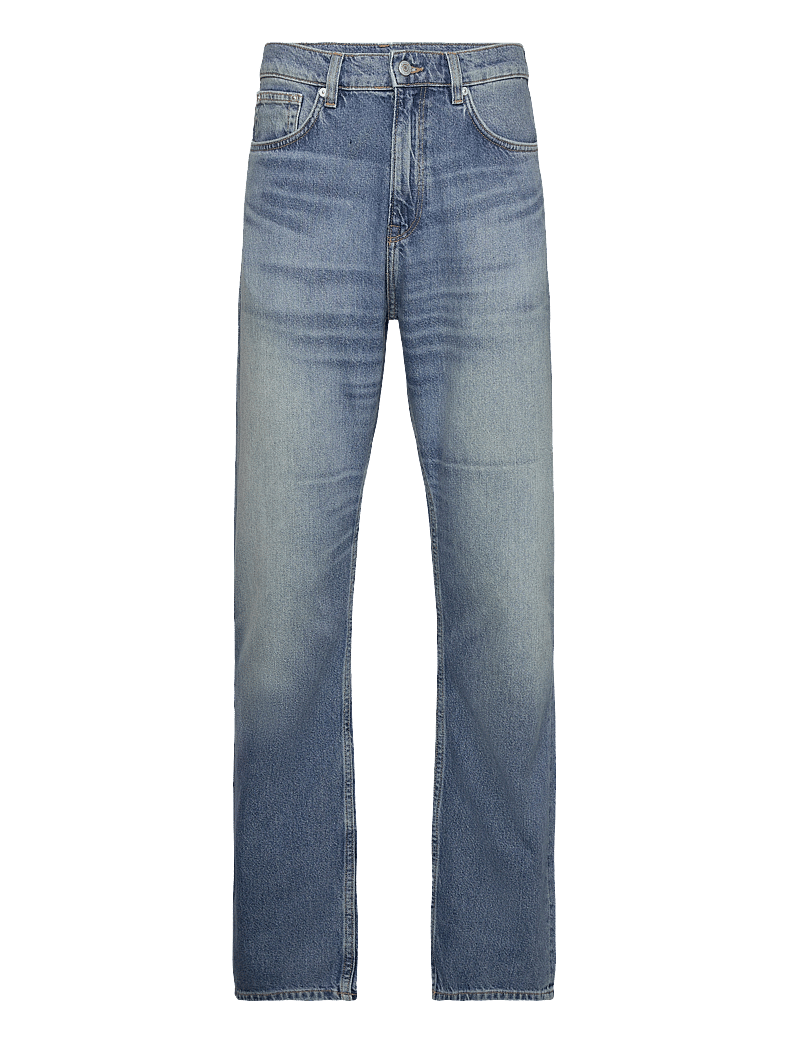 GANT - GANT STRAIGHT FIT JEANS - regular jeans - semi light blue vintage - 1