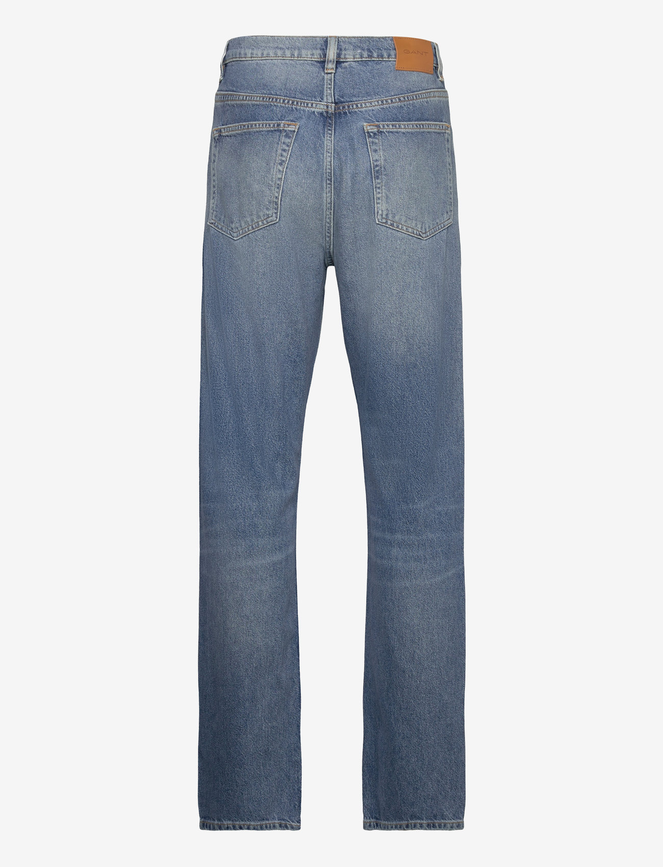 GANT - GANT STRAIGHT FIT JEANS - regular jeans - semi light blue vintage - 2