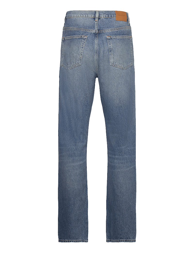 GANT - GANT STRAIGHT FIT JEANS - regular jeans - semi light blue vintage - 2