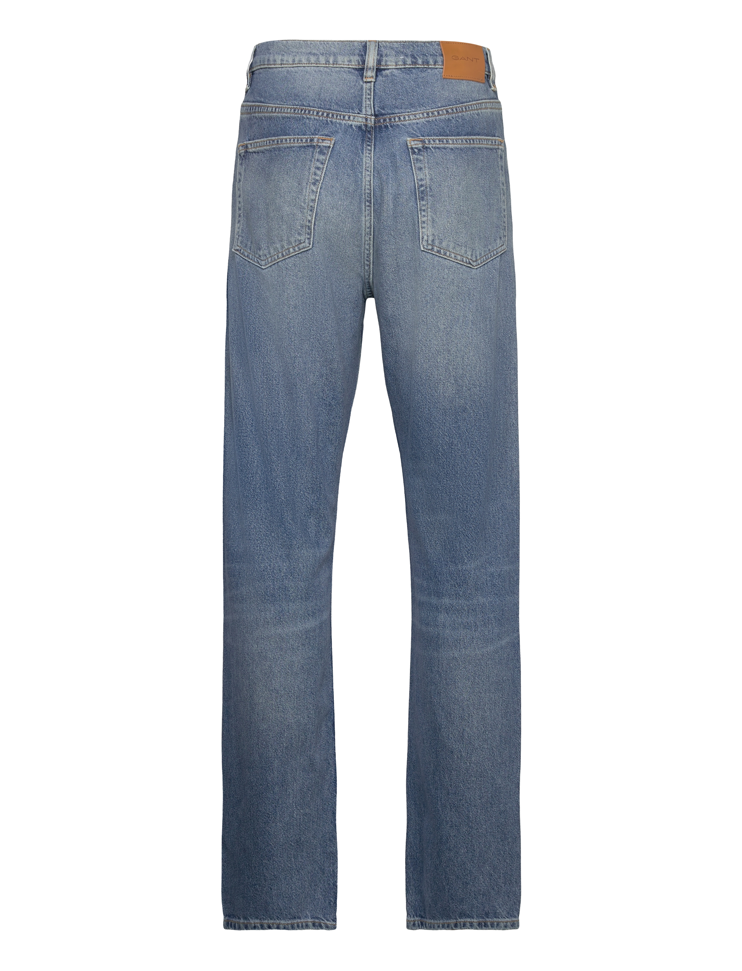 Gant - GANT STRAIGHT FIT JEANS - regular jeans - semi light blue vintage - 2