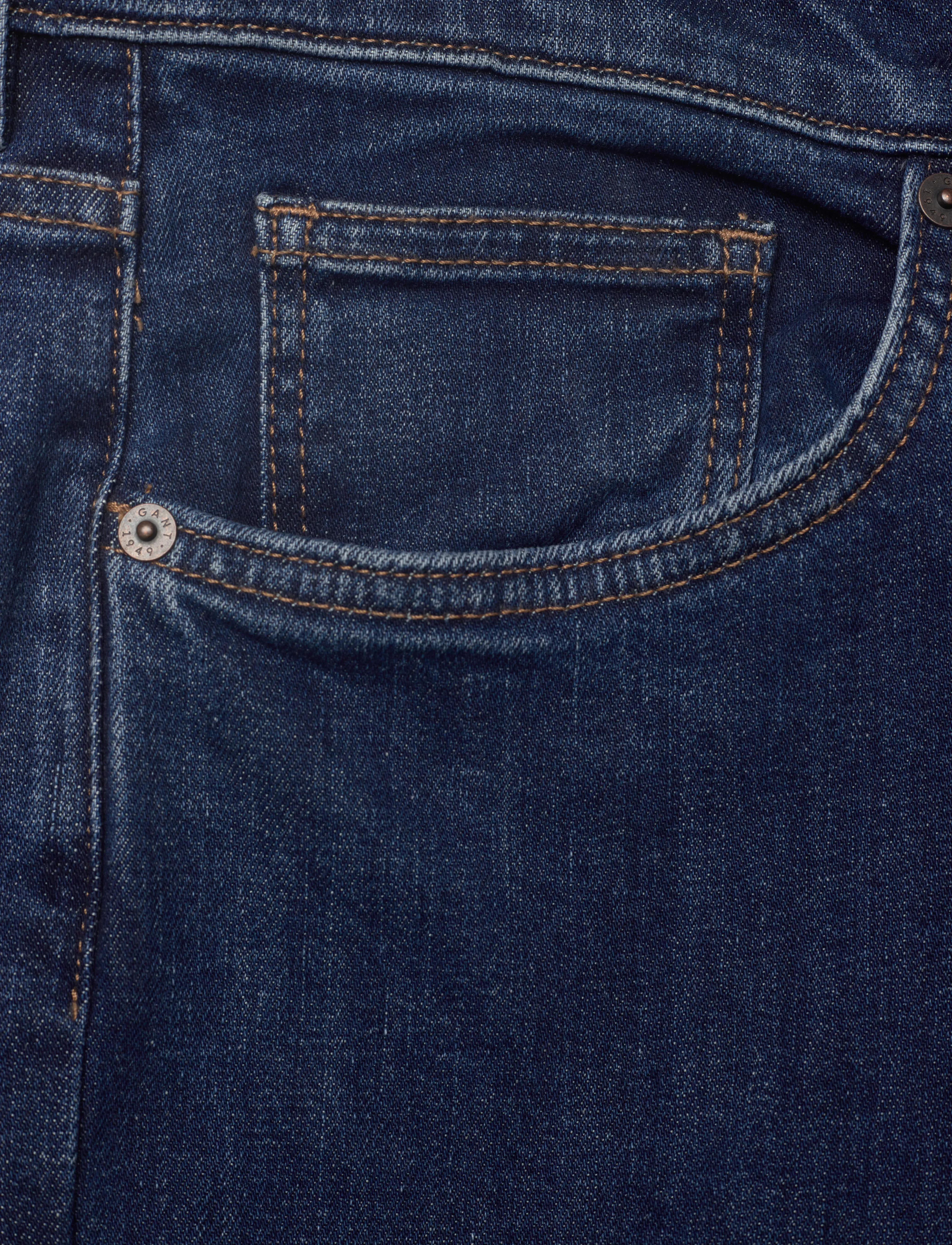 Gant - REGULAR ONE JEANS - dark blue - 2
