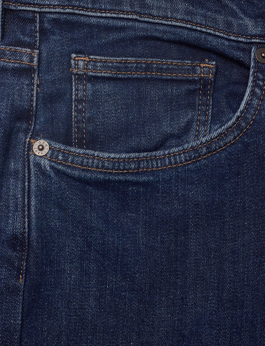 Gant - REGULAR ONE JEANS - dark blue - 2
