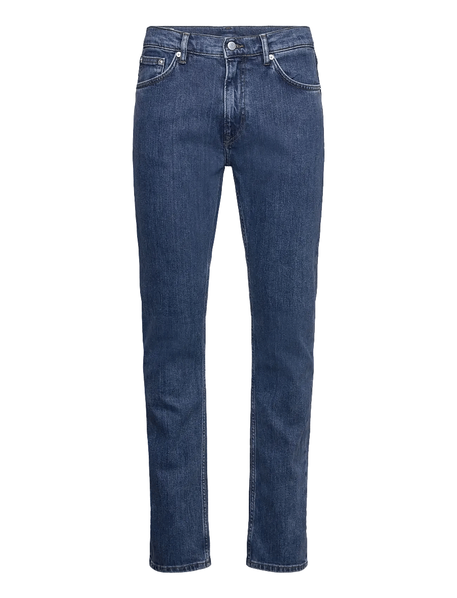 Gant - REG CLEAN WASH GANT JEANS - klassikalised teksad - mid blue vintage - 0