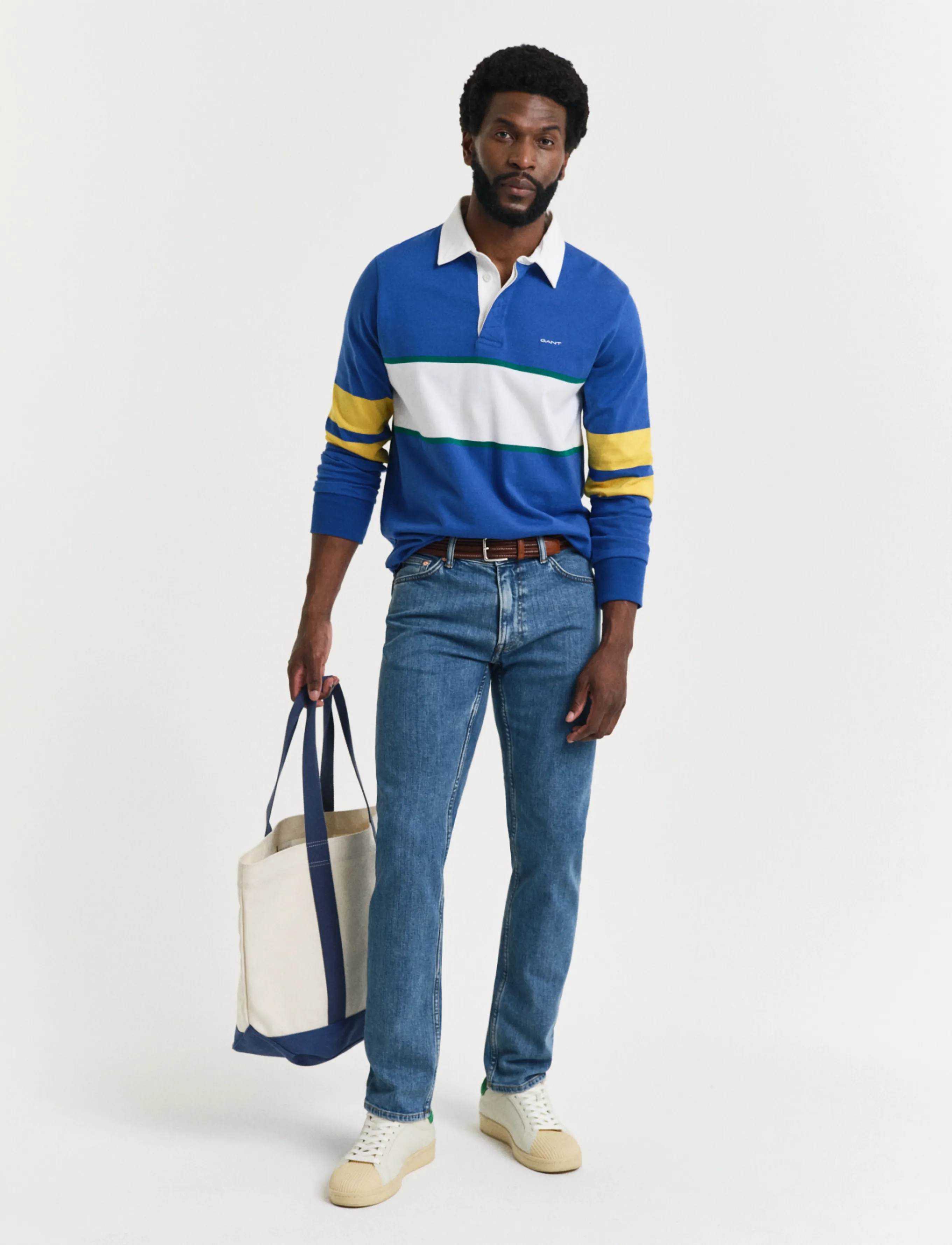 Gant - REG CLEAN WASH GANT JEANS - mid blue worn in - 5