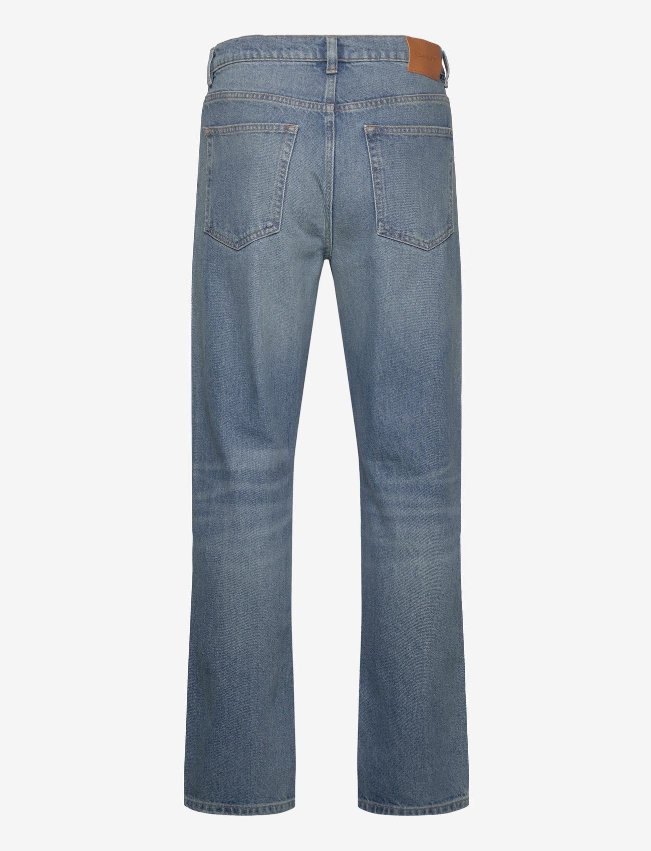 GANT - STRAIGHT FIT GANT JEANS - regular jeans - semi light blue vintage - 2
