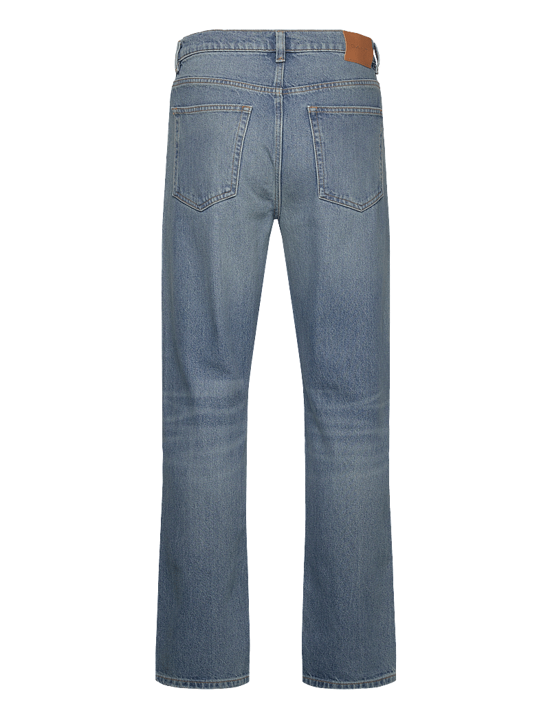 GANT - STRAIGHT FIT GANT JEANS - regular jeans - semi light blue vintage - 2