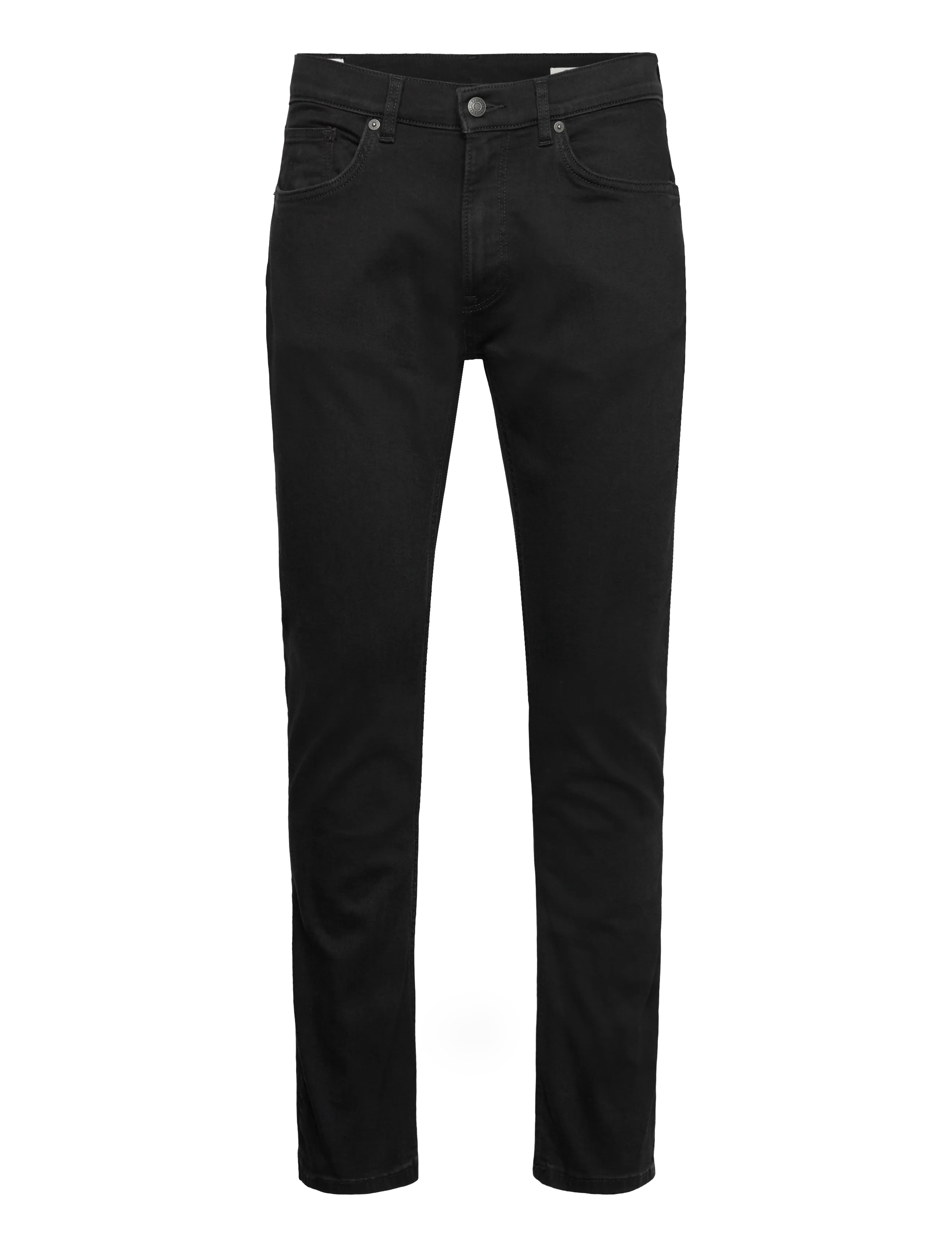 GANT REGULAR ONE BLACK JEANS - Regular jeans - BLACK WORN IN / black