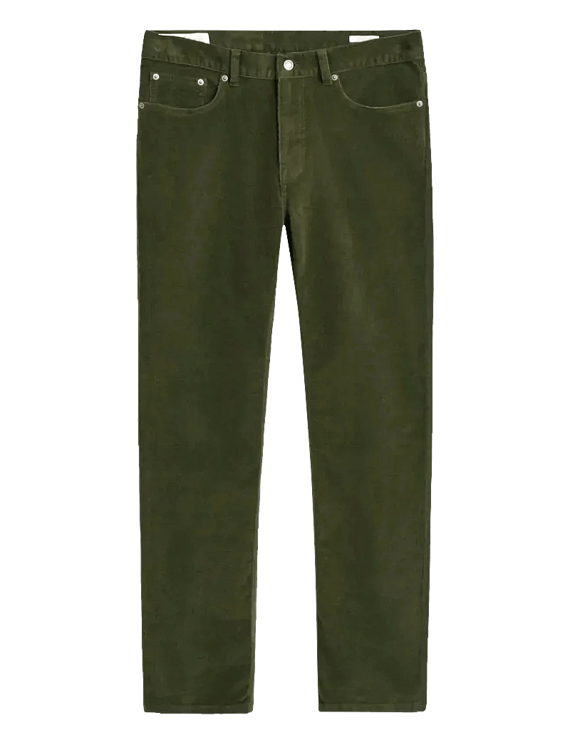 GANT - REG CORD JEANS - regular jeans - country green - 1