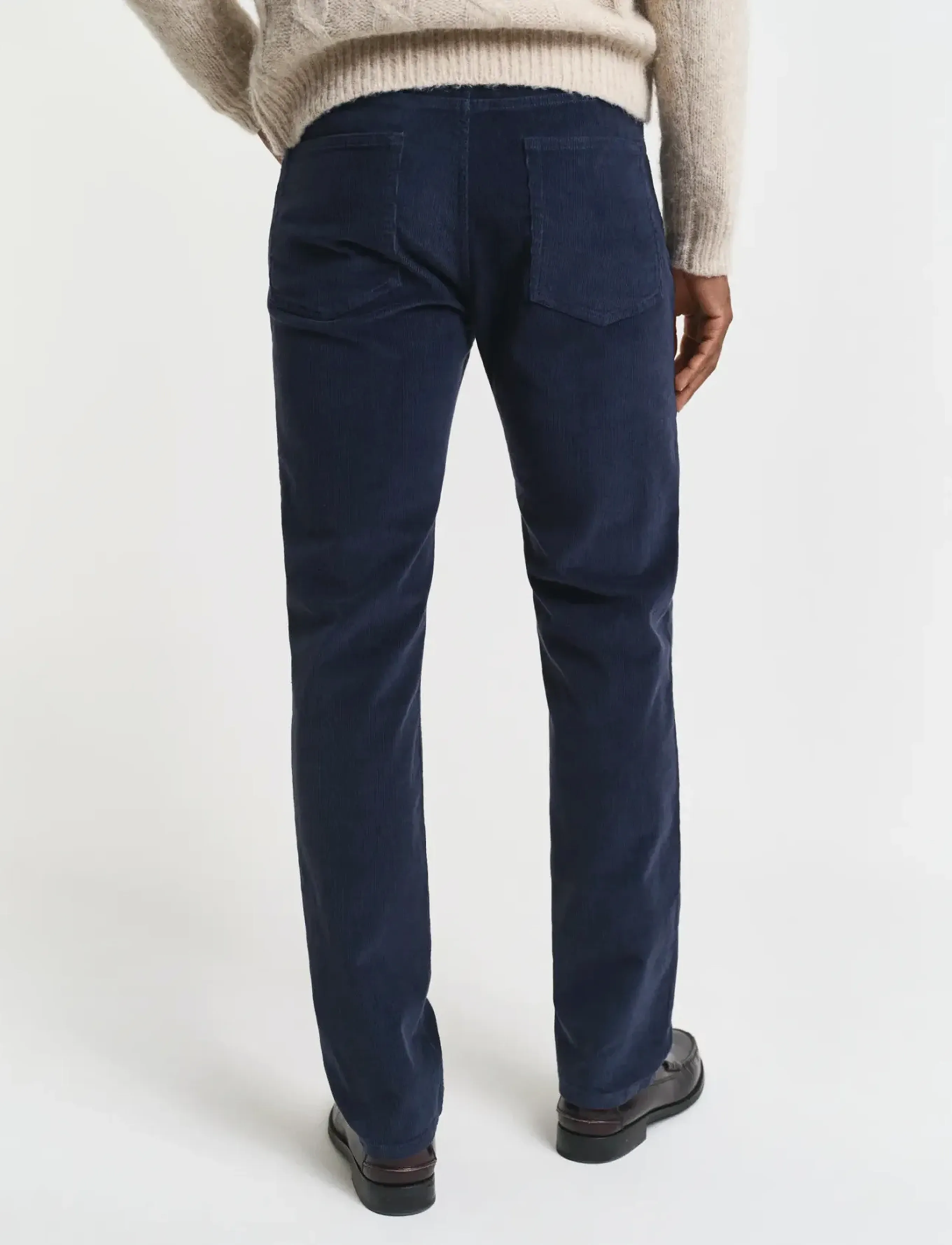 Gant - REG CORD JEANS - regular jeans - evening blue - 2