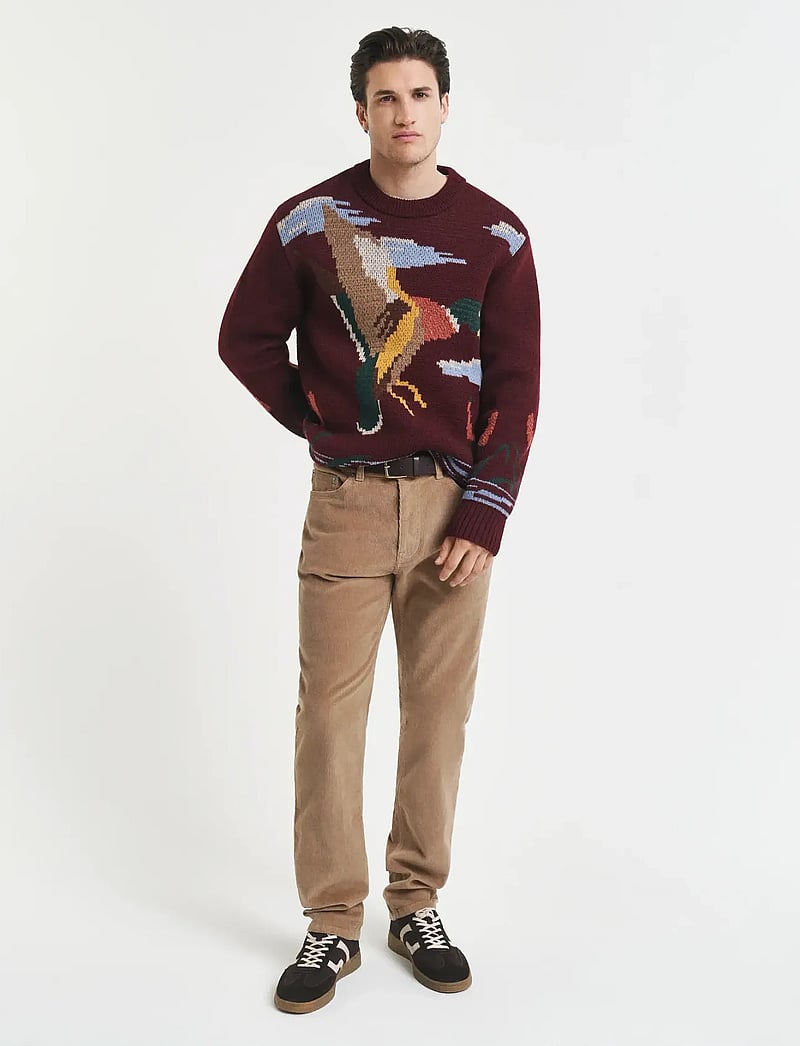 GANT - REG CORD JEANS - regular jeans - light taupe - 0