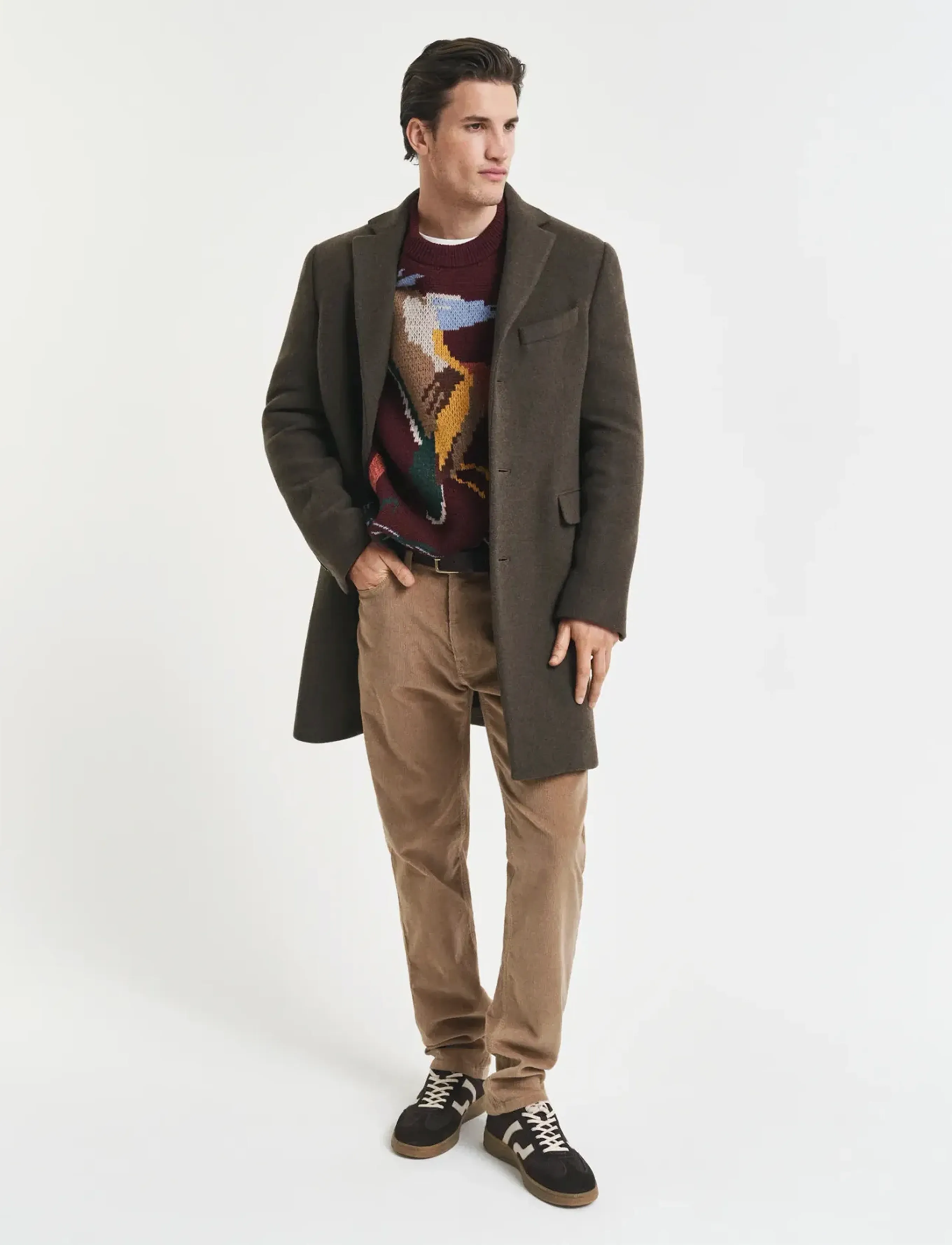 Gant - REG CORD JEANS - regular jeans - light taupe - 4