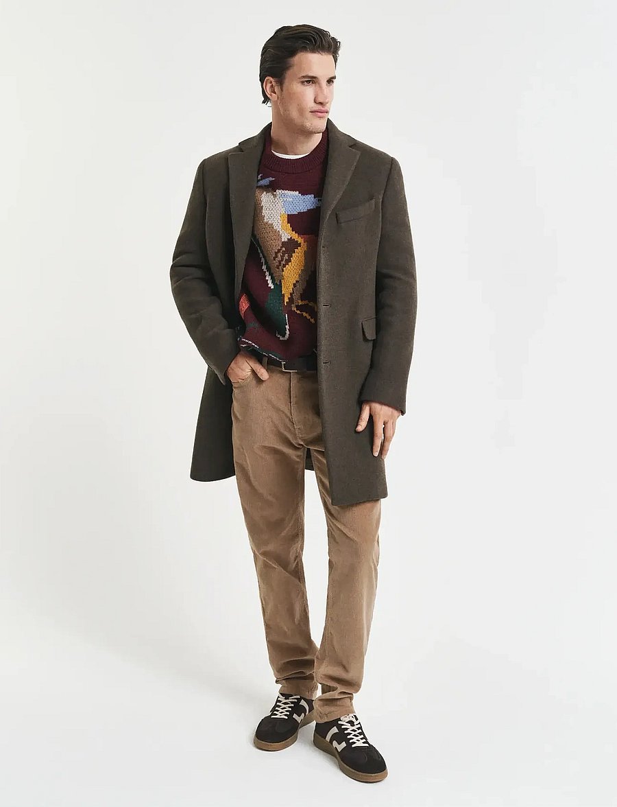 Gant - REG CORD JEANS - regular jeans - light taupe - 4