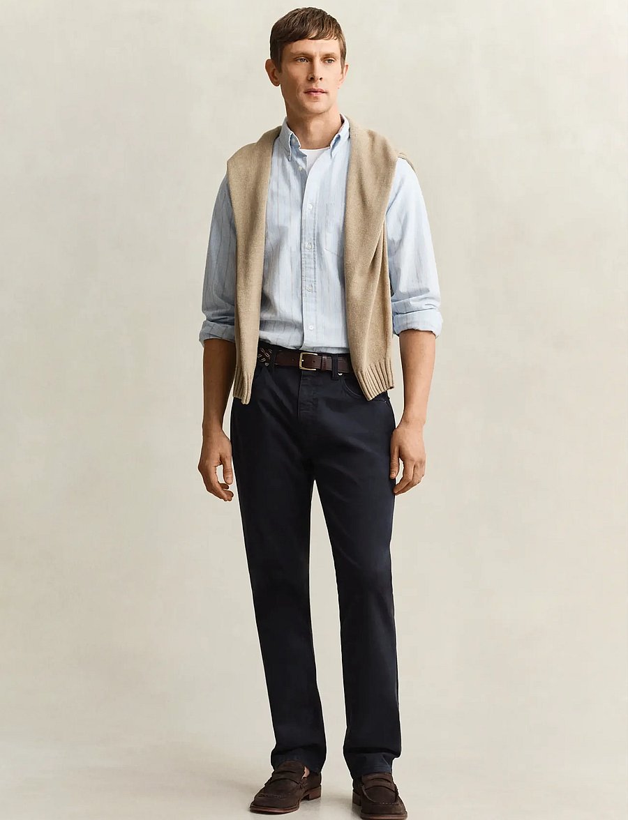 Gant - Regular Jeans - normale jeans - evening blue - 0