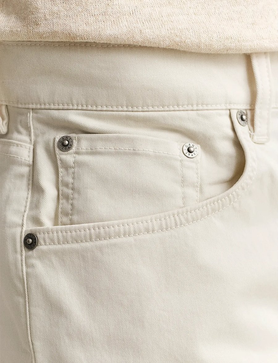 Gant - Regular Jeans - normale jeans - sand - 3