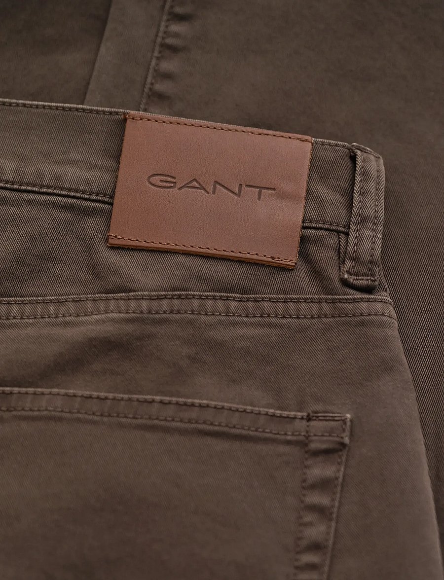 Gant - Regular Jeans - regular jeans - shadow brown - 2
