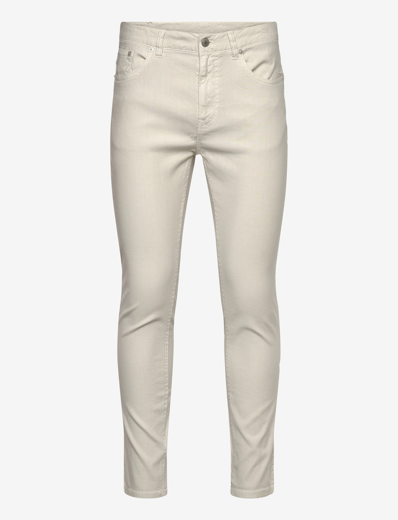 GANT - SLIM COTTON / LINEN JEANS - leinenhosen - sand - 0