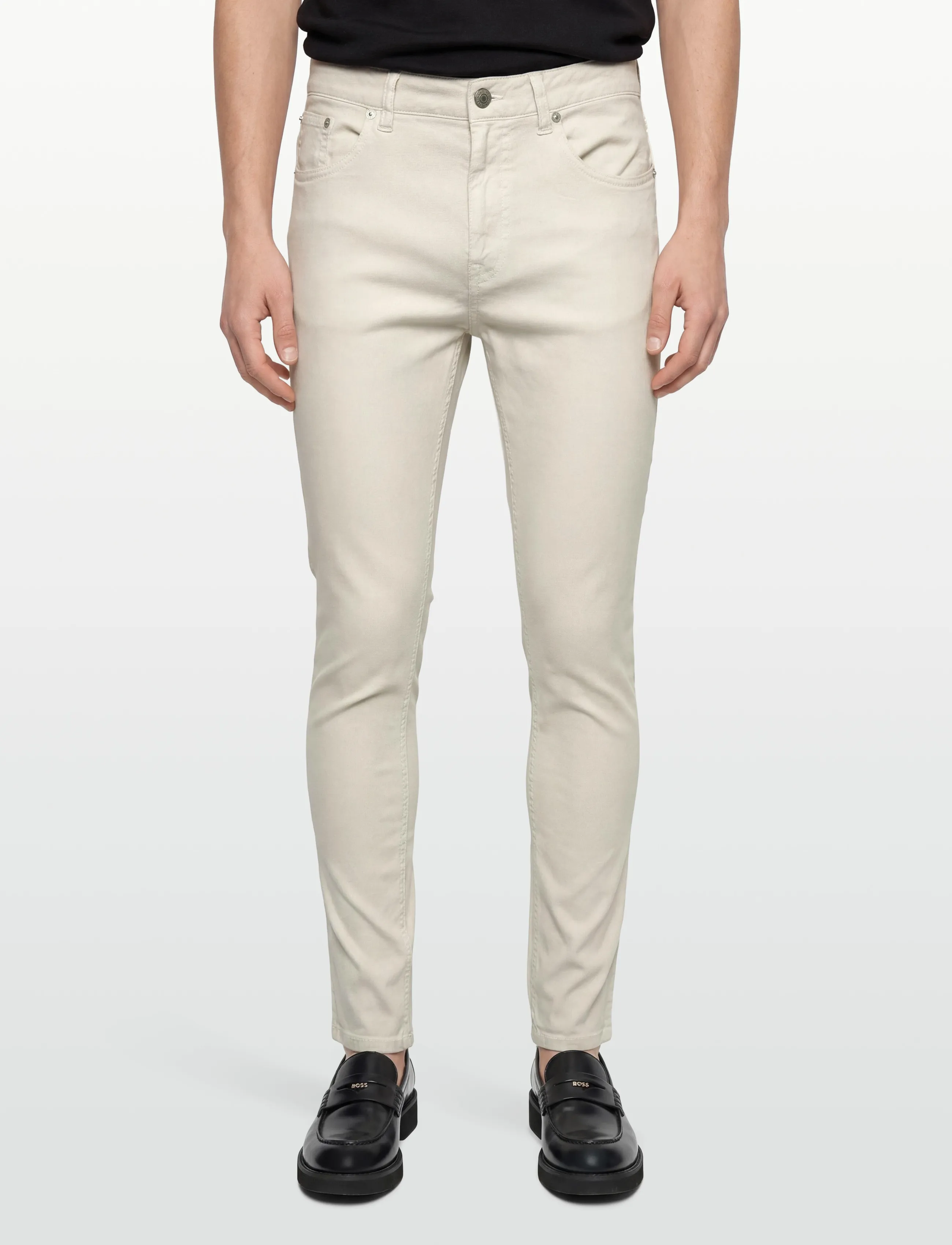Slim Cotton / Linen Jeans 2