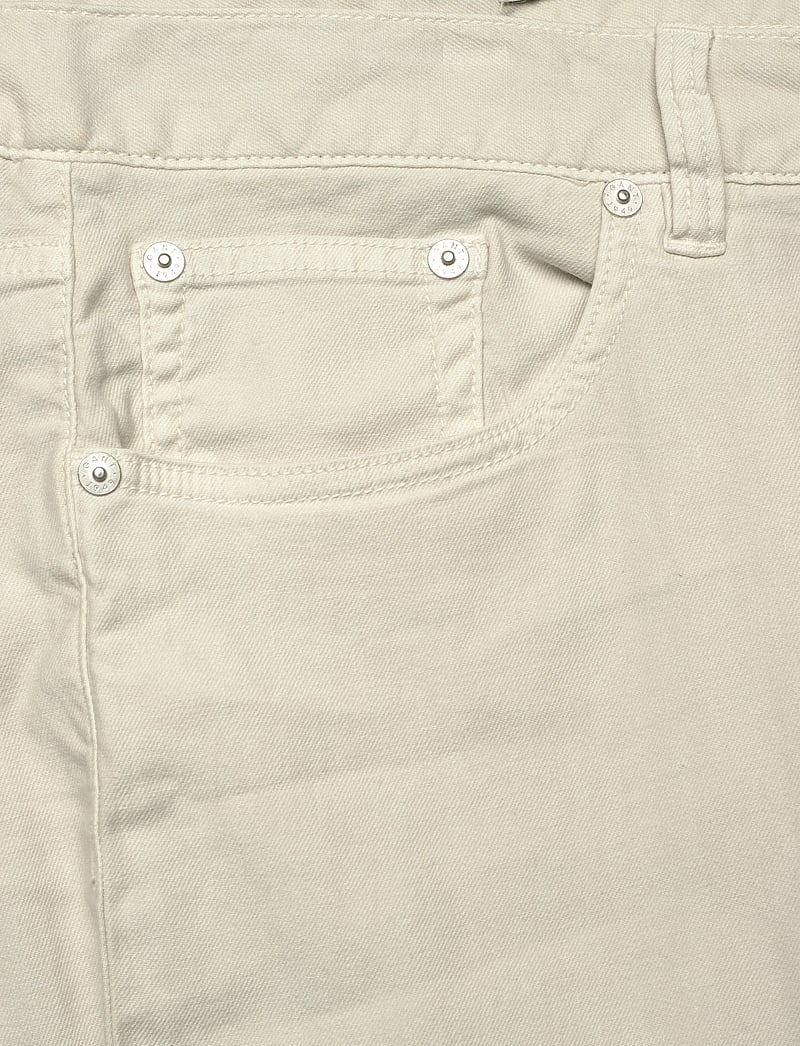 GANT - SLIM COTTON / LINEN JEANS - leinenhosen - sand - 2