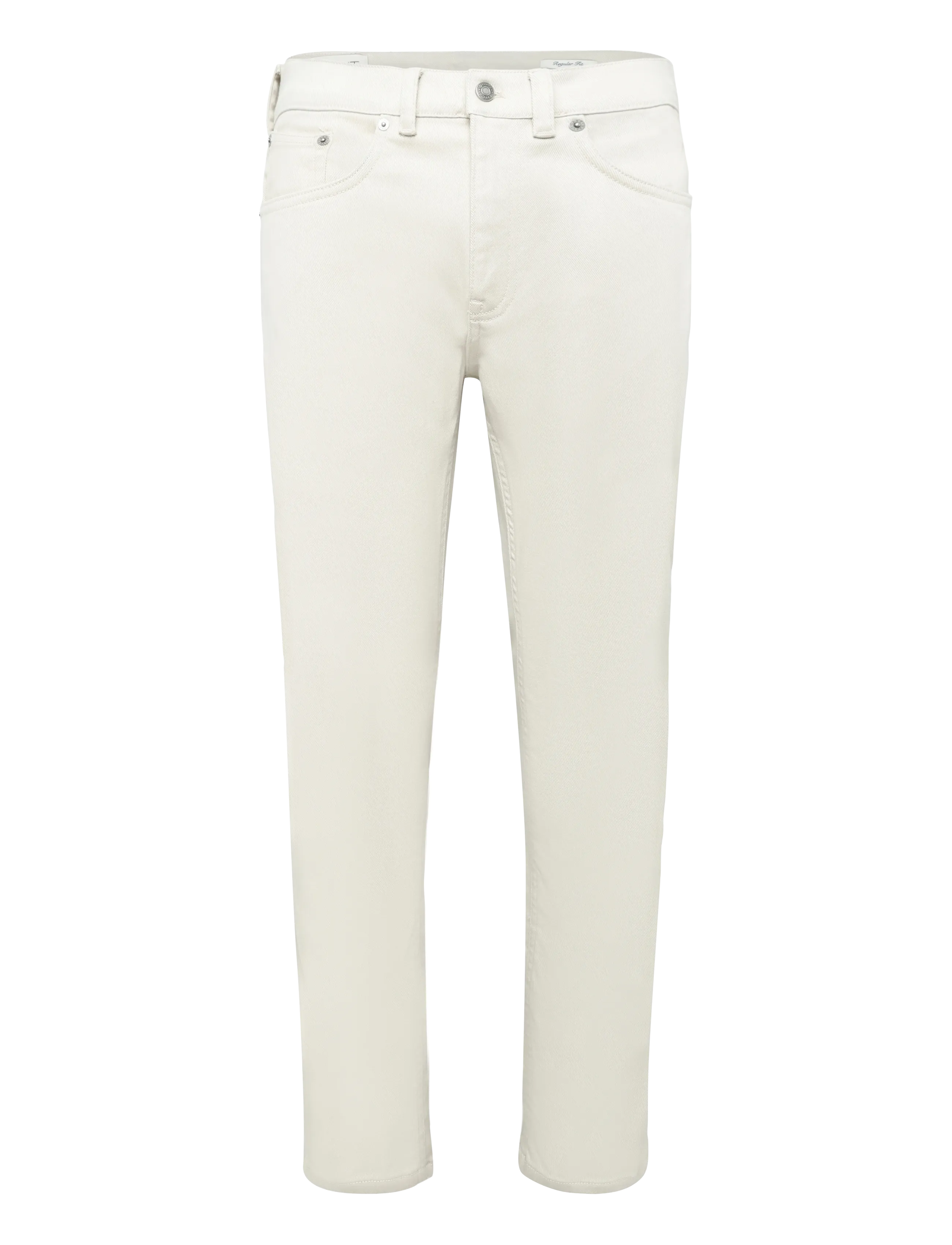 Gant REG SOFT TWILL JEANS - Odzież - CLAY BEIGE / cream