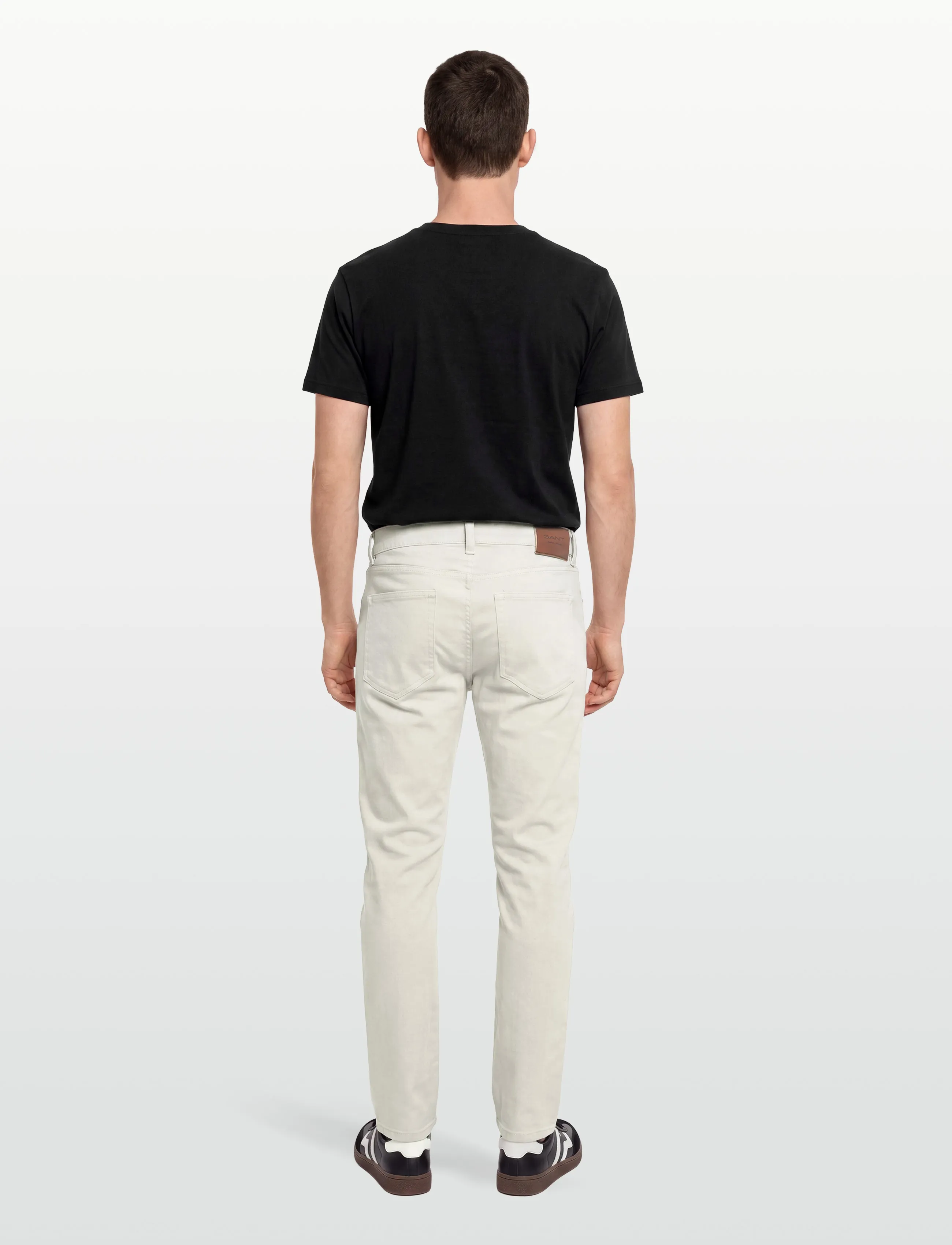 Gant - REG SOFT TWILL JEANS - regular jeans - clay beige - 4
