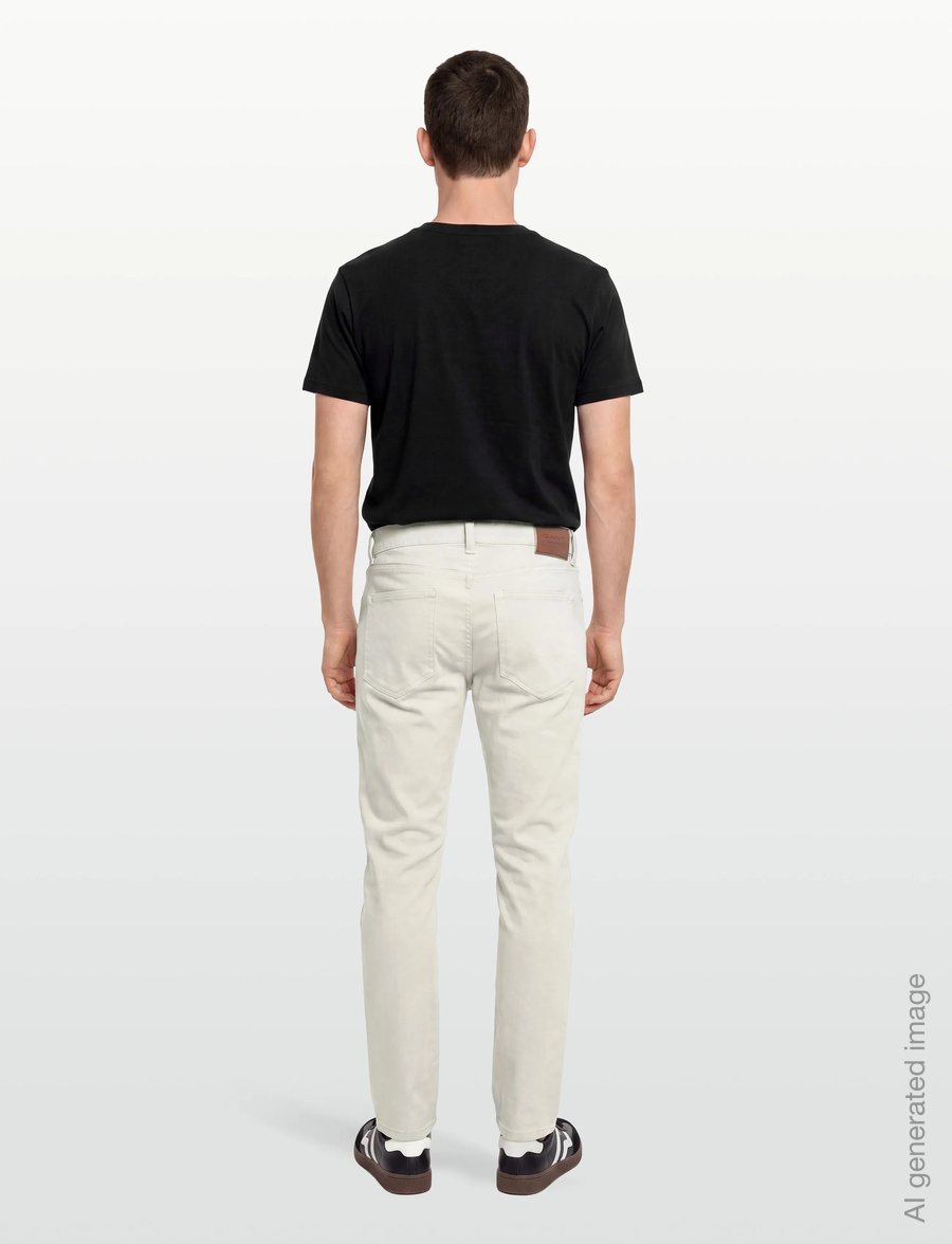 Gant - REG SOFT TWILL JEANS - normale jeans - clay beige - 4