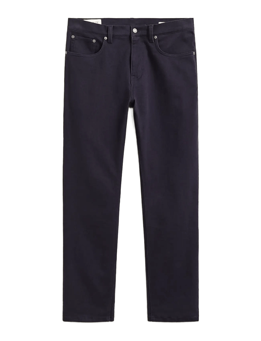 Gant - REG SOFT TWILL JEANS - tavalised teksad - evening blue - 1
