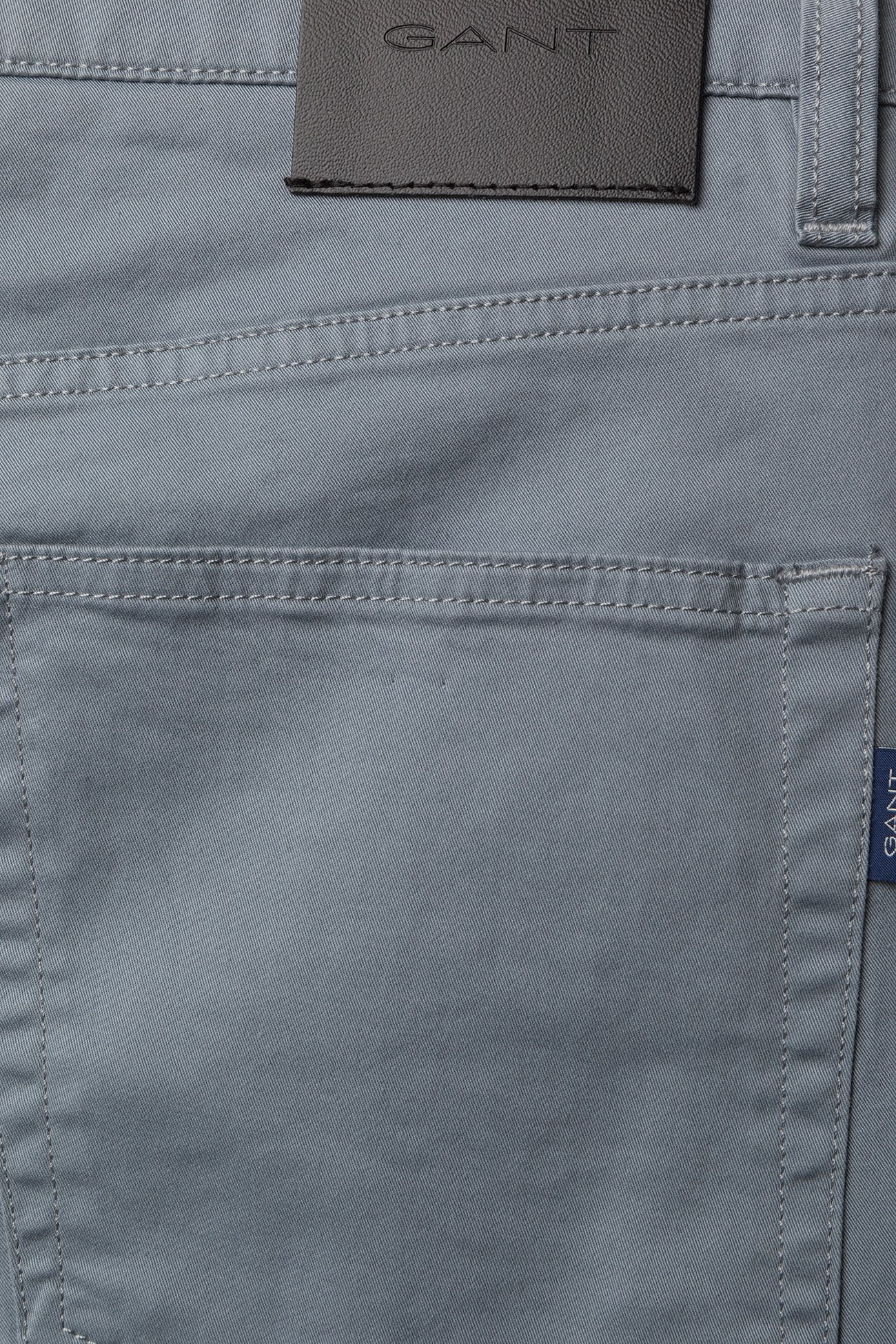 GANT - O1. SLIM TWILL JEANS - windy gray - 4