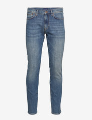 GANT - SLIM GANT JEANS - slim jeans - mid blue worn in - 0