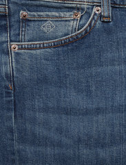 GANT - SLIM GANT JEANS - kitsad teksad - mid blue worn in - 2