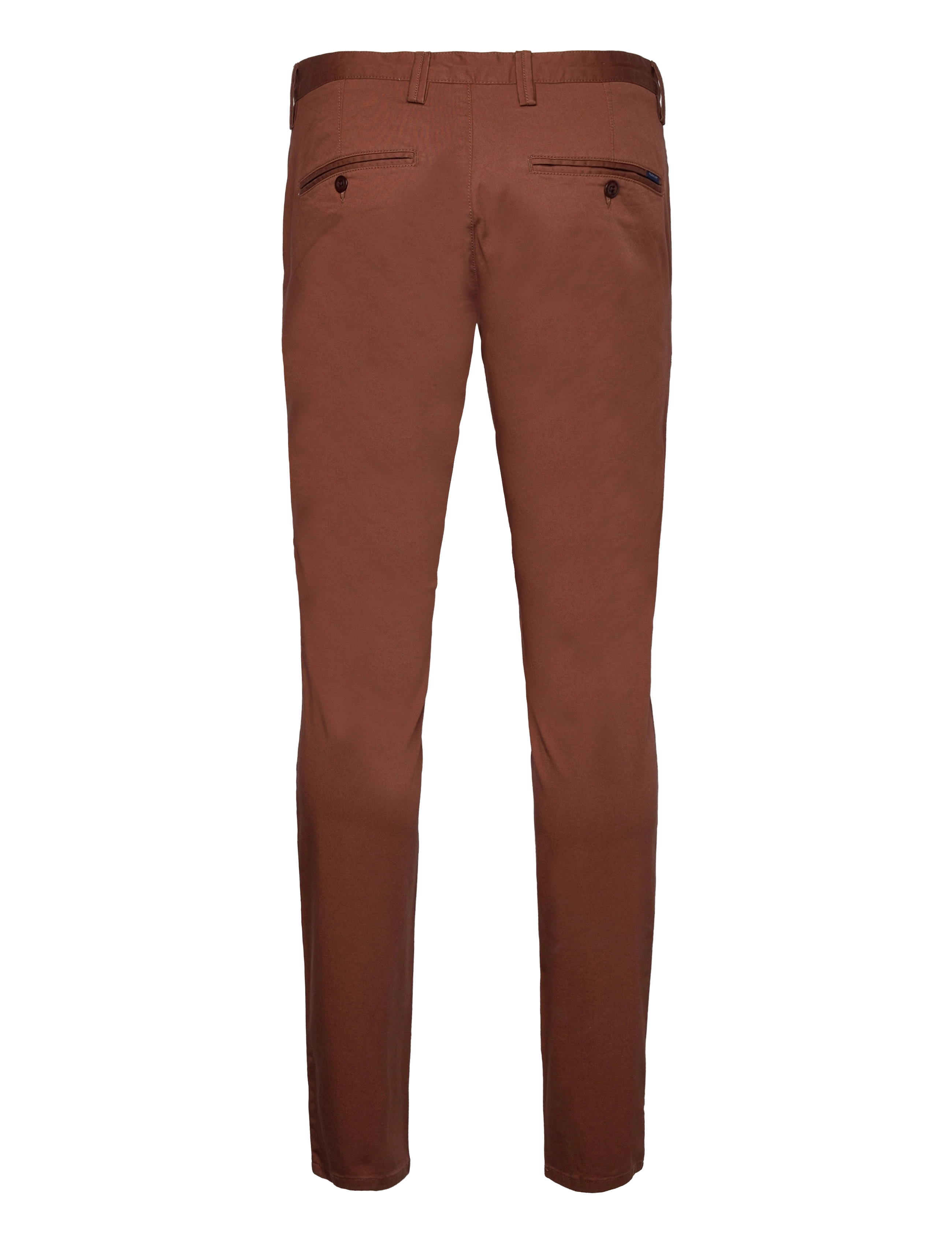 GANT - HALLDEN TWILL CHINOS - chocolate brown - 1