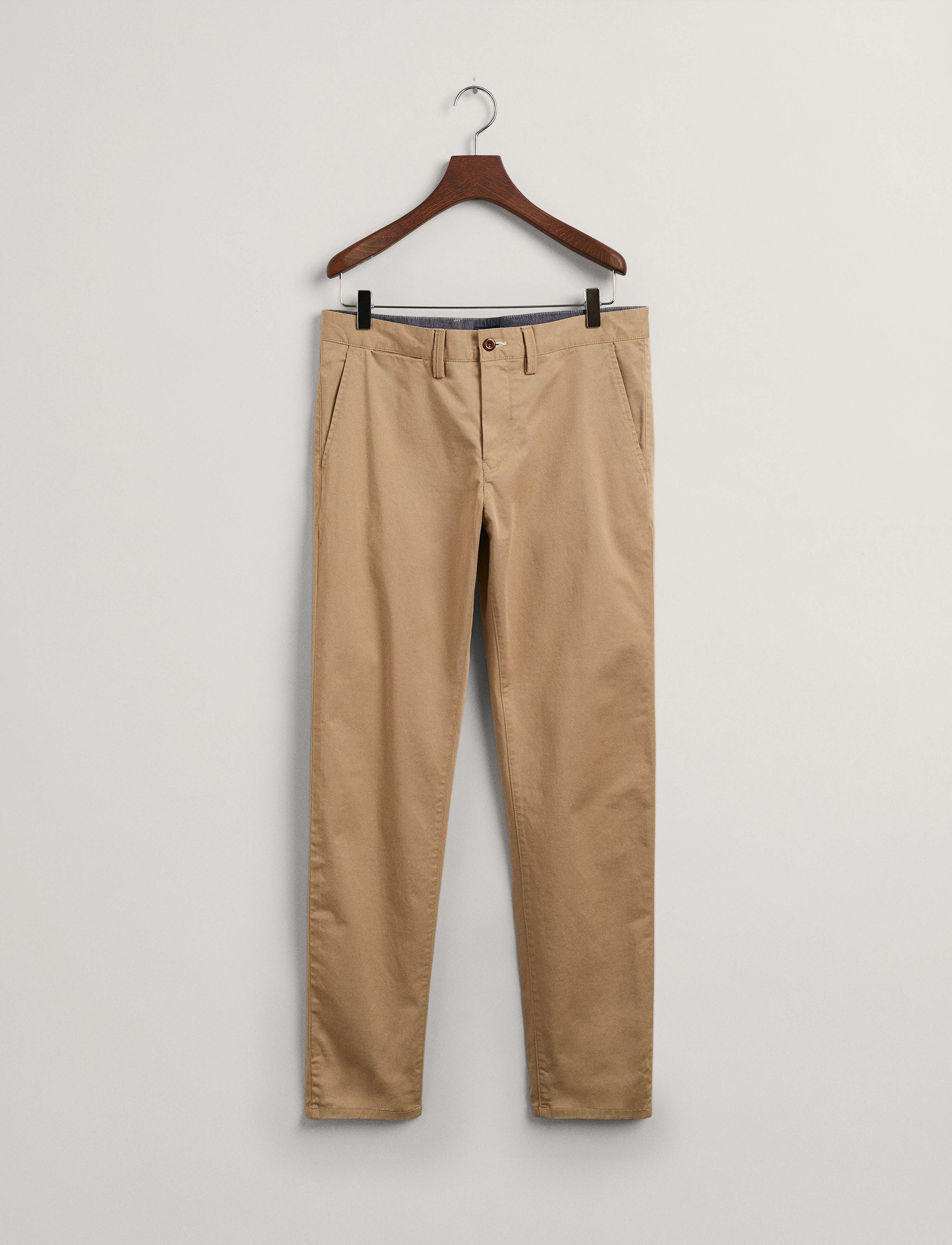 GANT - HALLDEN TWILL CHINOS - dark khaki - 5