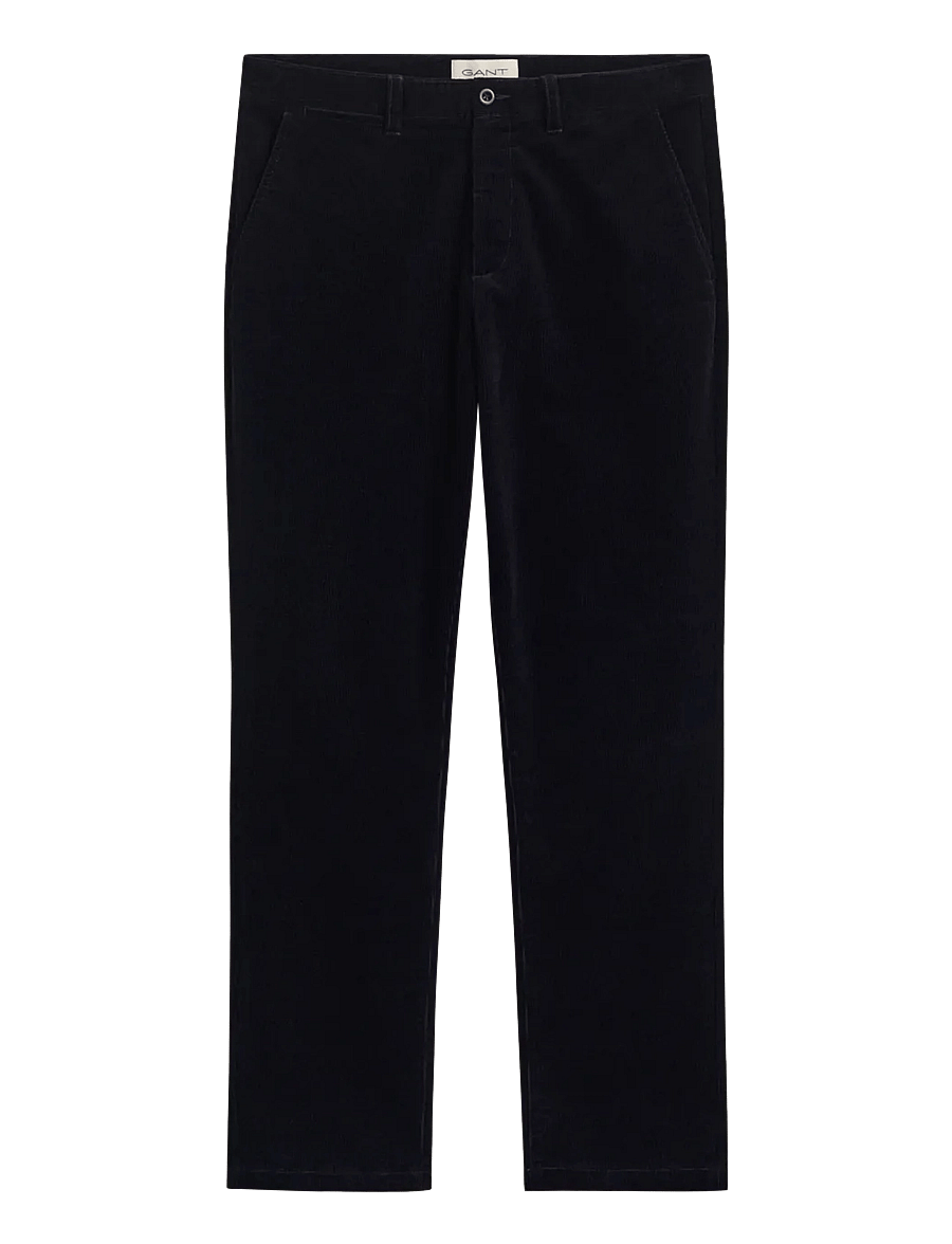 Gant - REGULAR CORD CHINOS - chinos - evening blue - 1