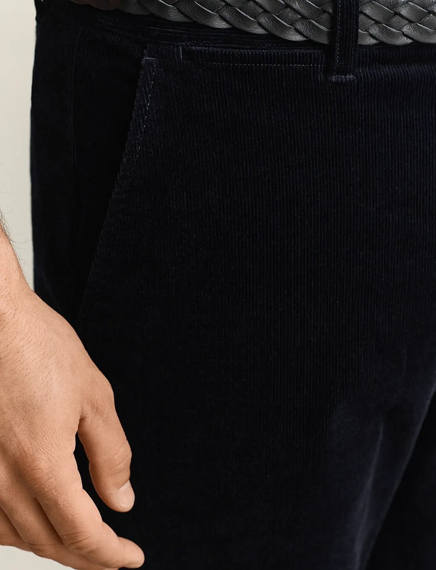 Gant - REGULAR CORD CHINOS - chinos - evening blue - 5