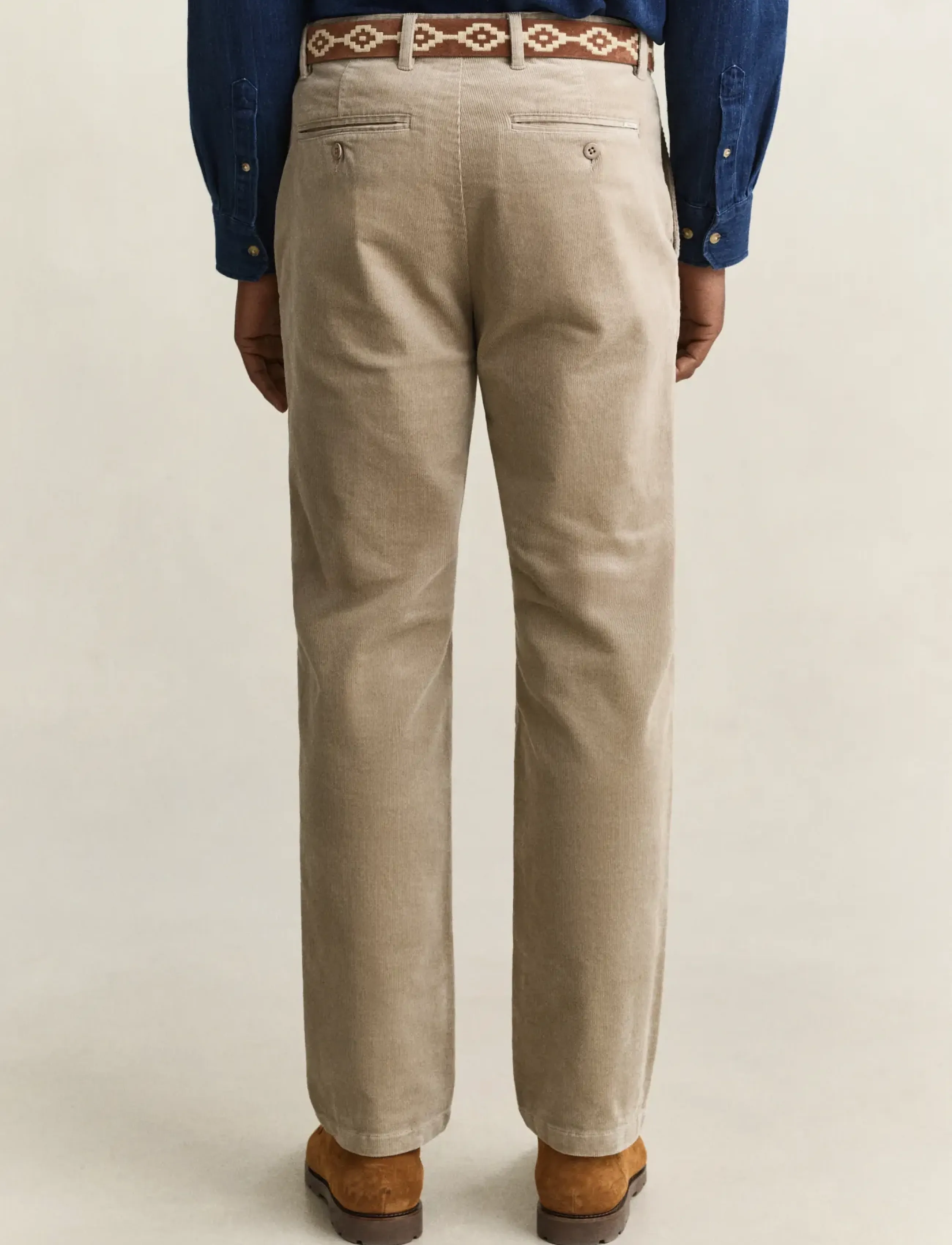 Gant - REGULAR CORD CHINOS - chinos - mist taupe - 2
