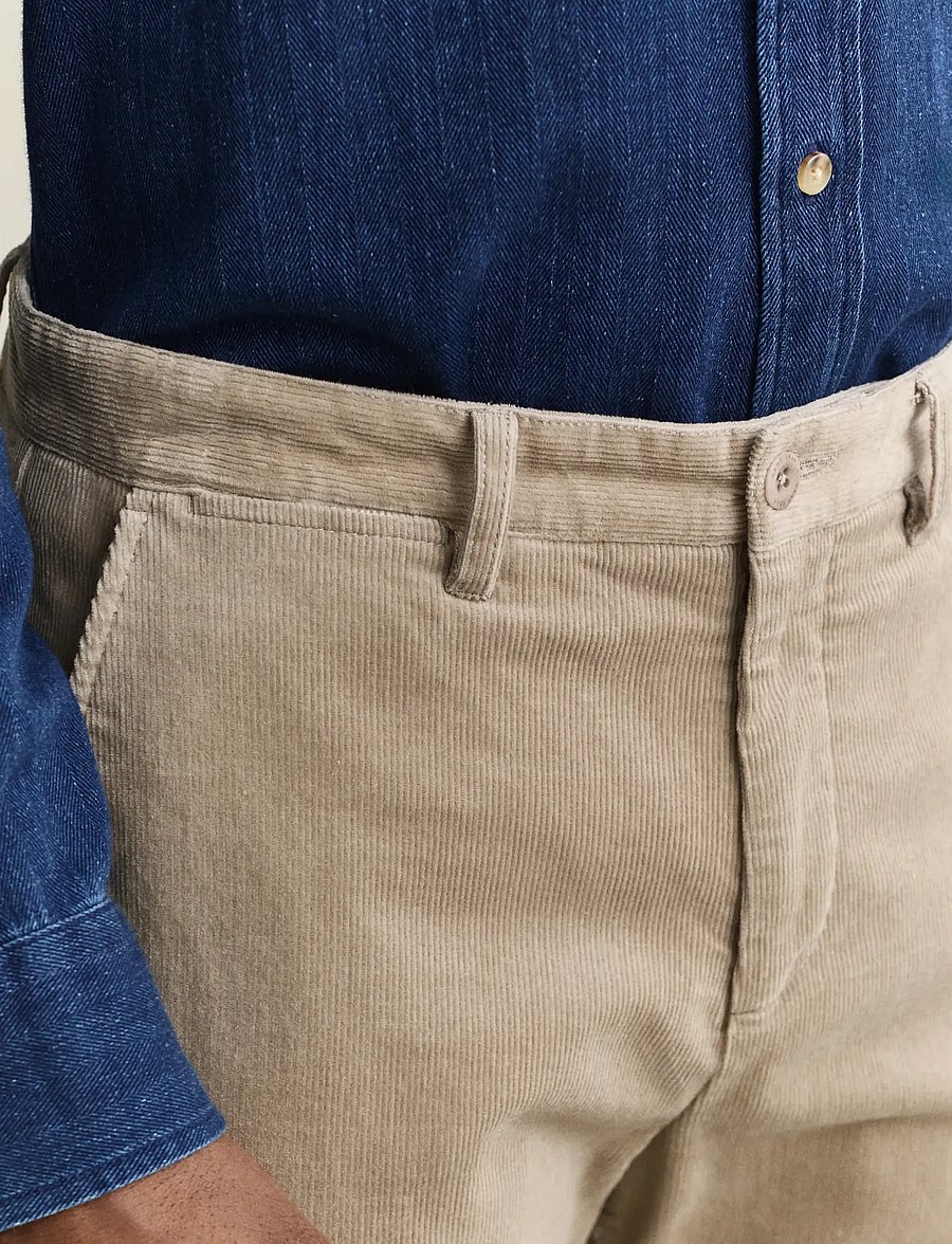 Gant - REGULAR CORD CHINOS - chinos - mist taupe - 3