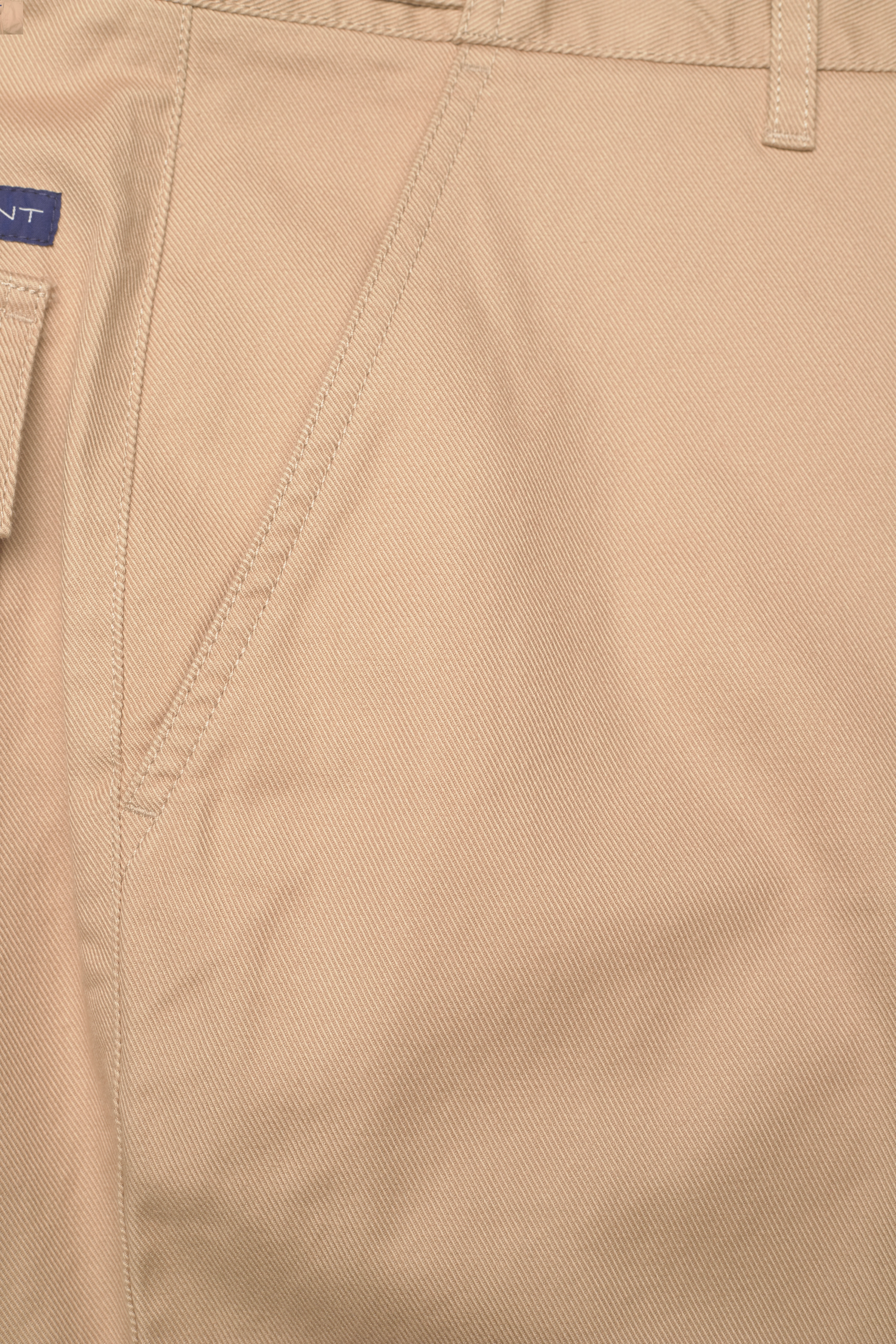 GANT - D2. TAPERED COTTON CHINOS - dark khaki - 2