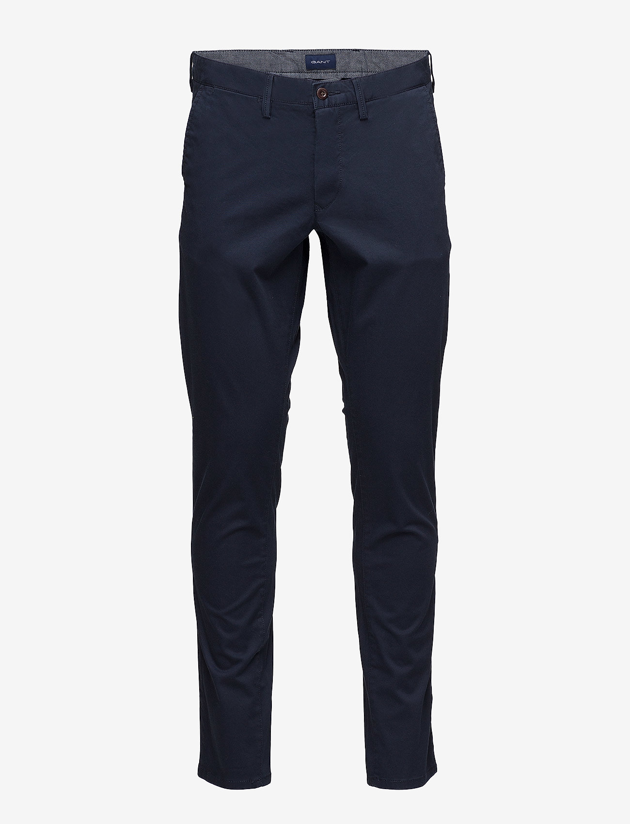 GANT - SLIM TWILL CHINOS - marine - 1