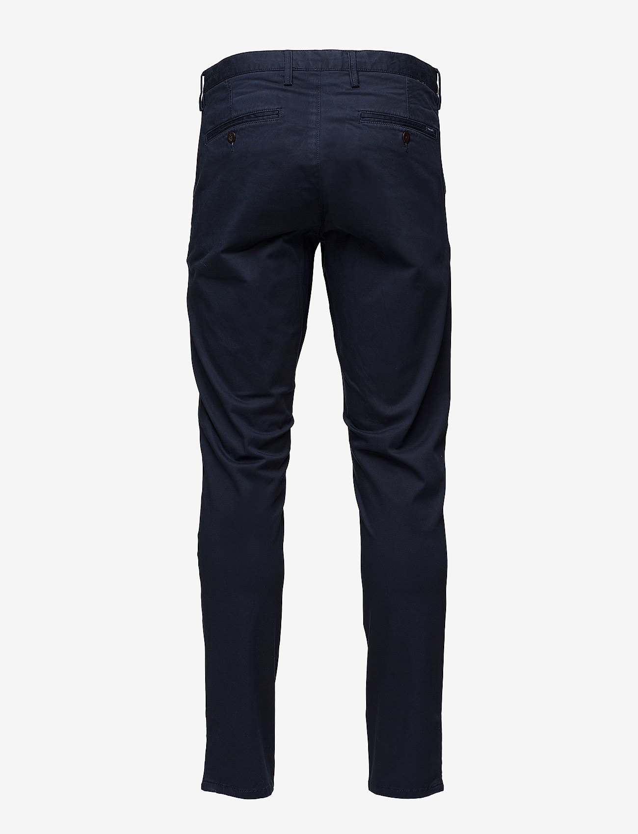 GANT - SLIM TWILL CHINOS - marine - 2