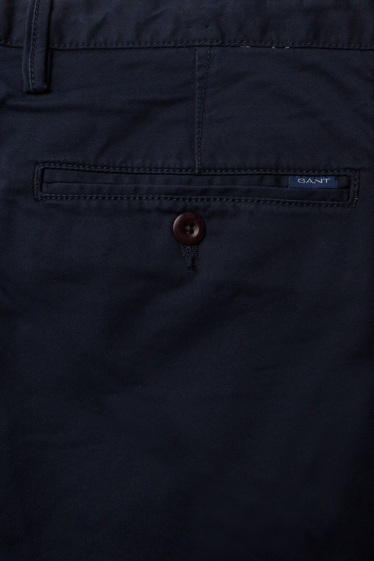 GANT - SLIM TWILL CHINOS - marine - 5
