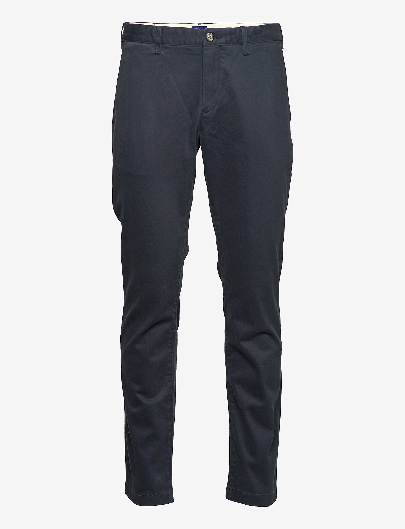 GANT - HALLDEN COMFORT SUPER CHINOS - navy - 0